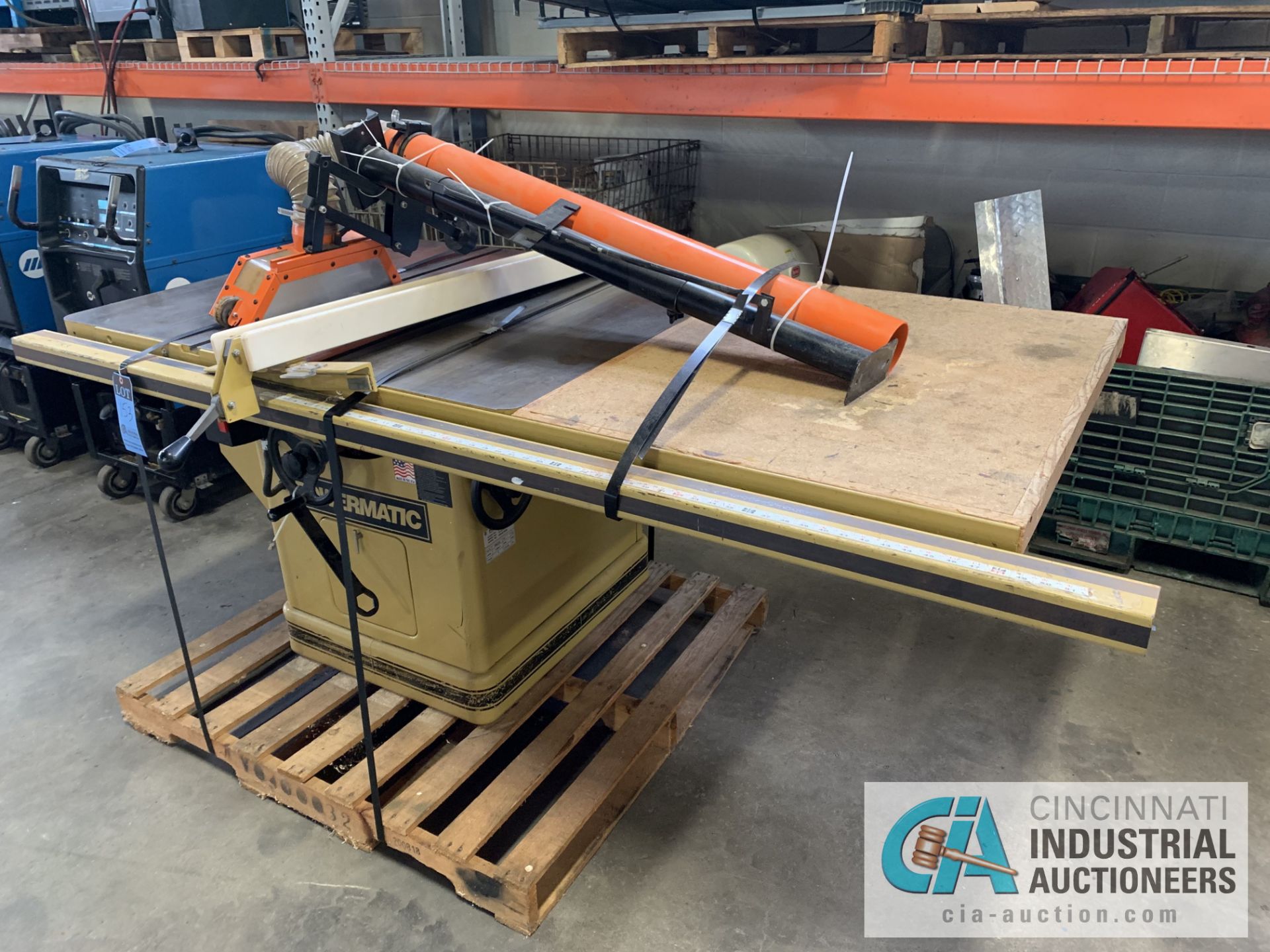 14" POWERMATIC MODEL 72-TA TABLE SAW; S/N 0304072038M 7,5 HP - Image 2 of 8