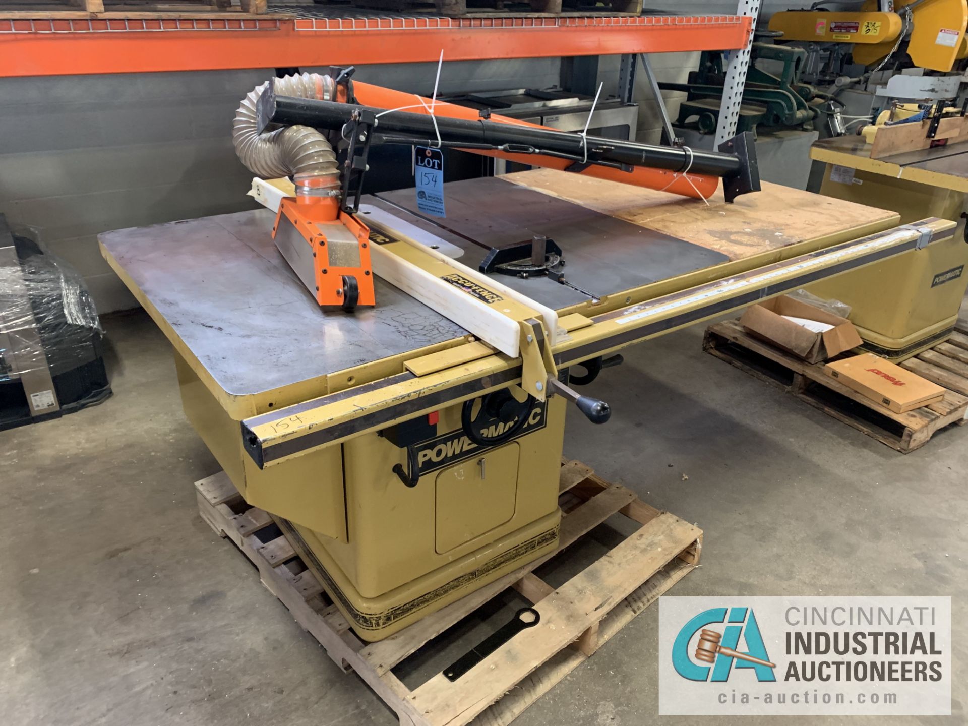 14" POWERMATIC MODEL 72-TA TABLE SAW; S/N 0304072036