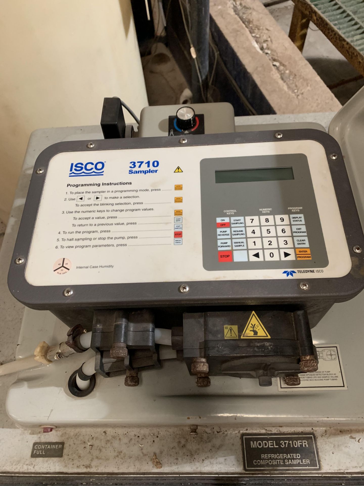 TELEDYNE ISCO 3710 REFRIGERATED WASTE TREATMENT SAMPLER - Image 3 of 3