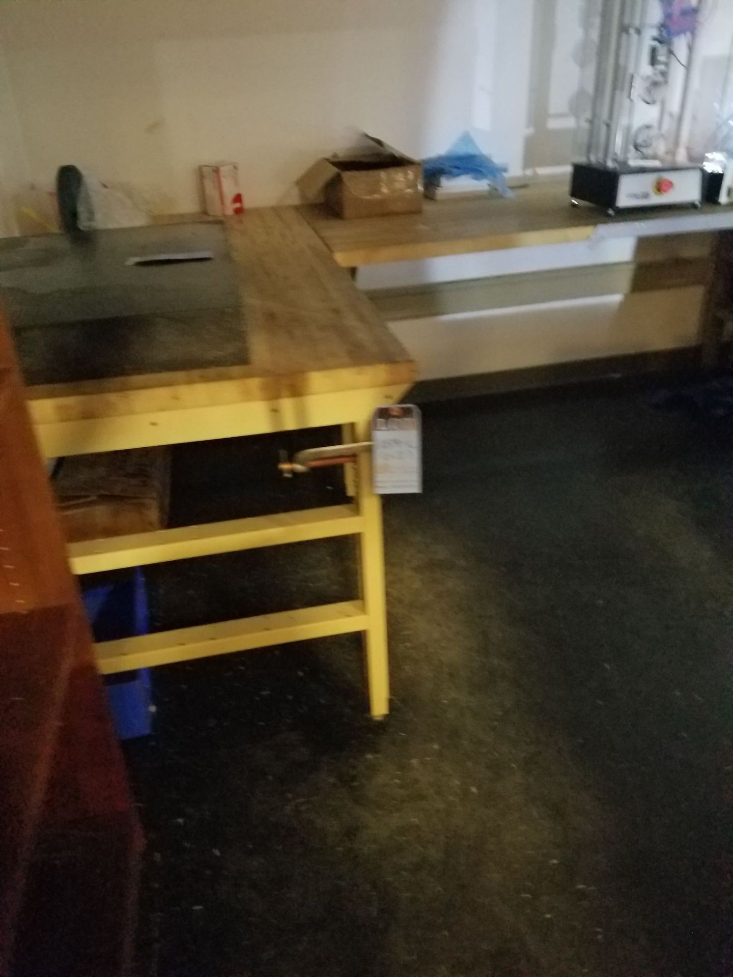 36" X 72" MAPLE TOP WORK BENCHES