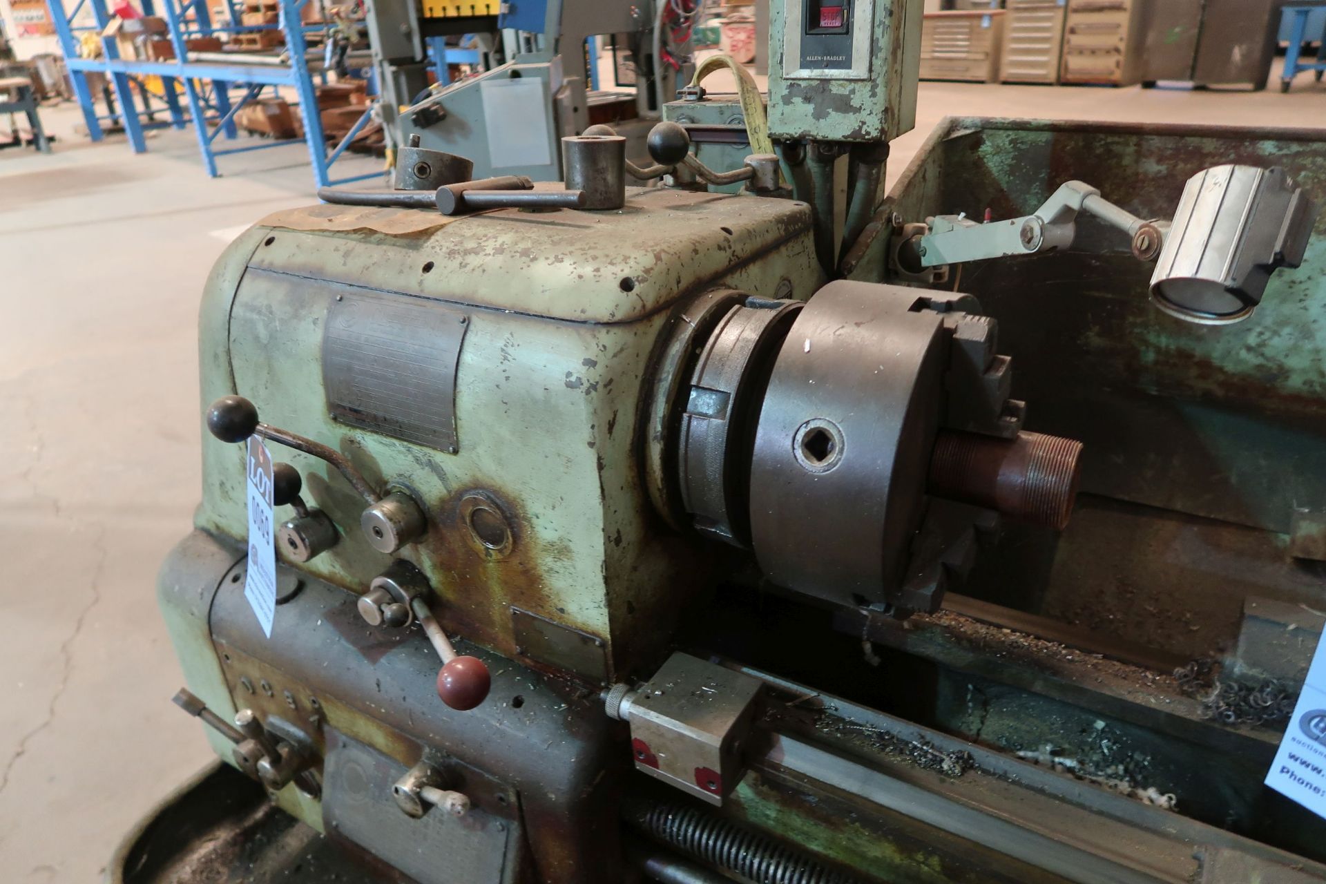 15" X 50" CLAUSING ENGINE LATHE - Image 3 of 7