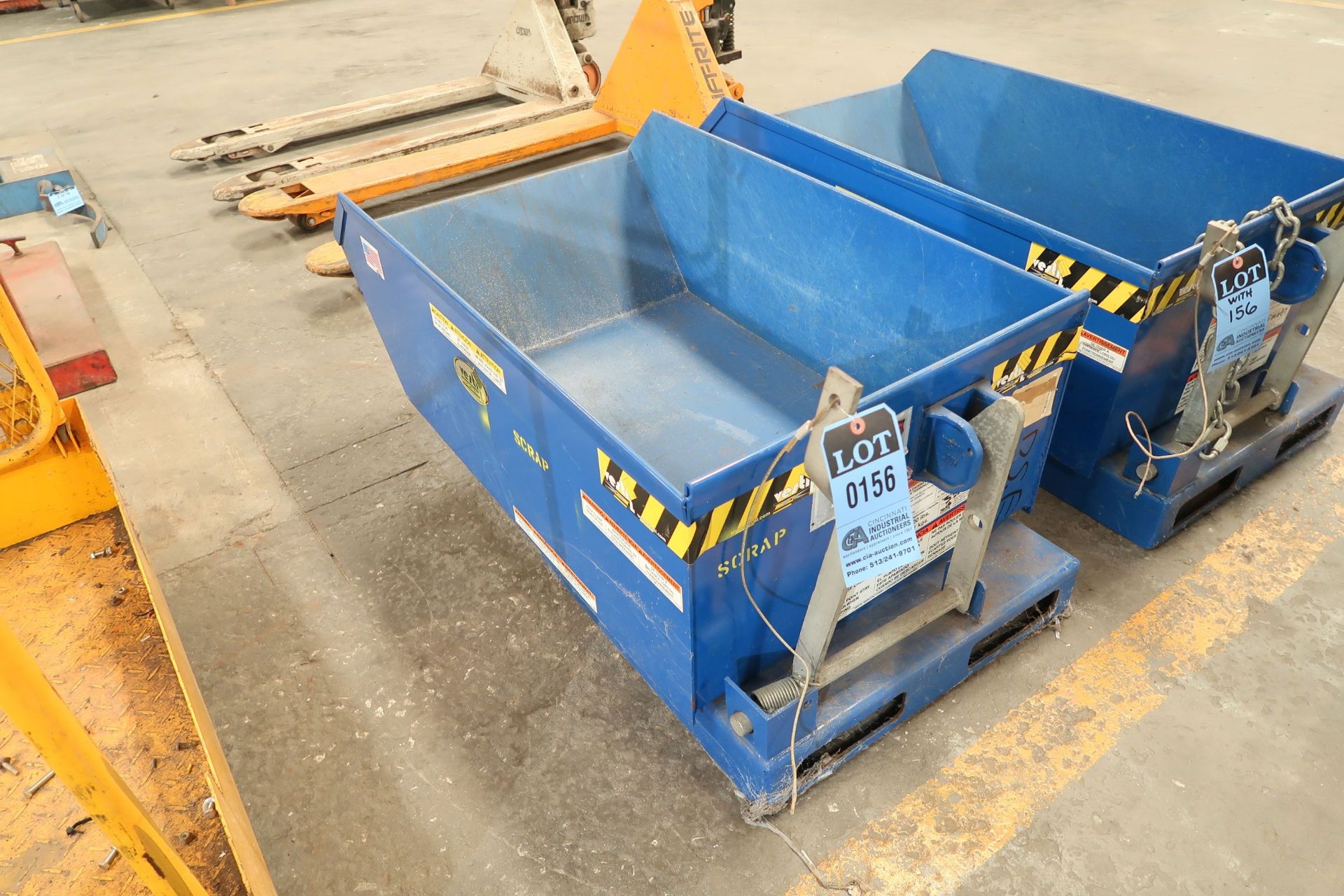 VESTIL H25HD DILLARD MINI SIZE DUMP HOPPERS - Image 2 of 5