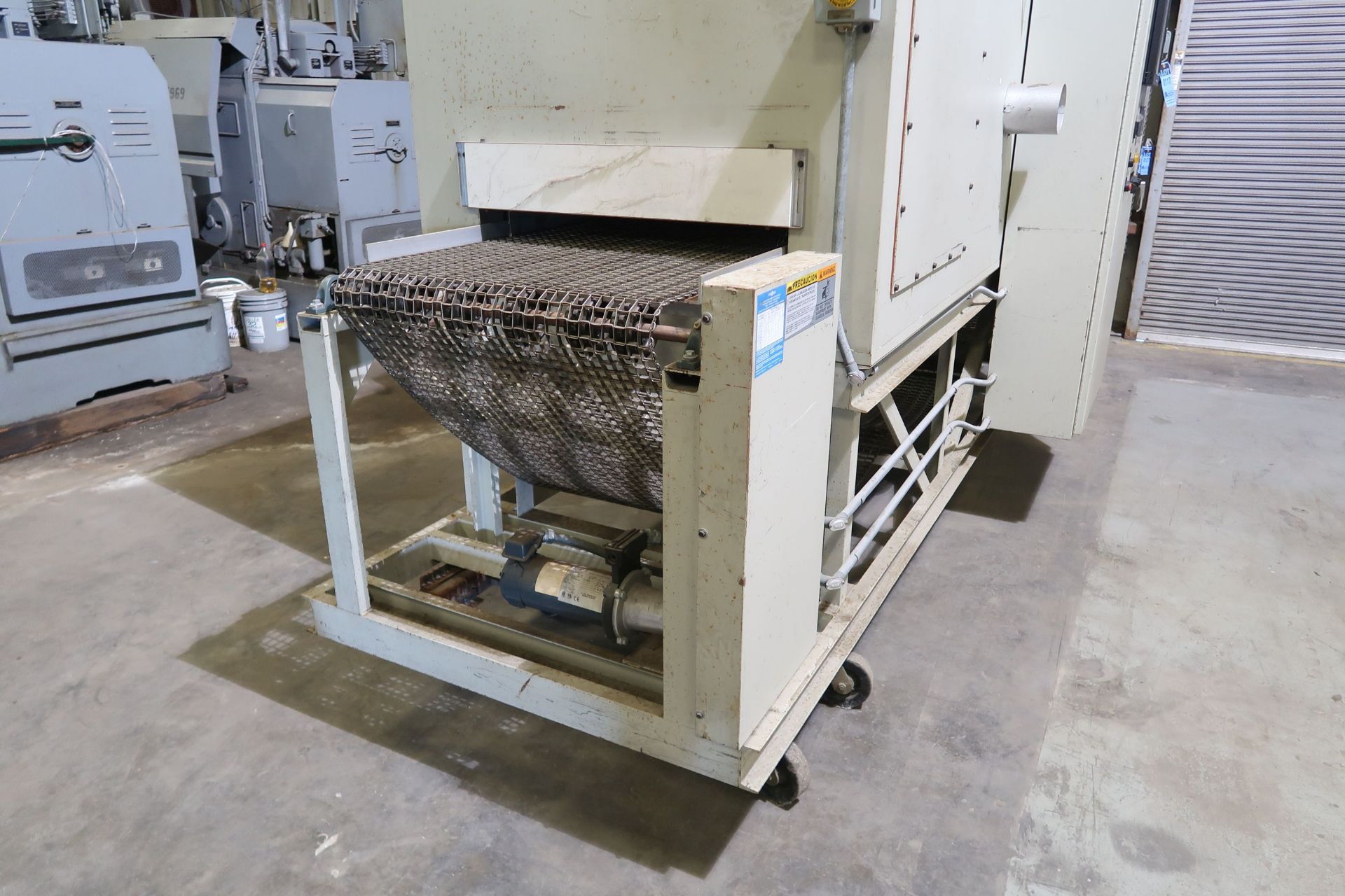 30" W DESPATCH MODEL PCC30X120X71-E BELT TYPE ELECTRIC OVEN; S/N 165745, 500 DEGREE F, APPROX. 10' - Image 6 of 6