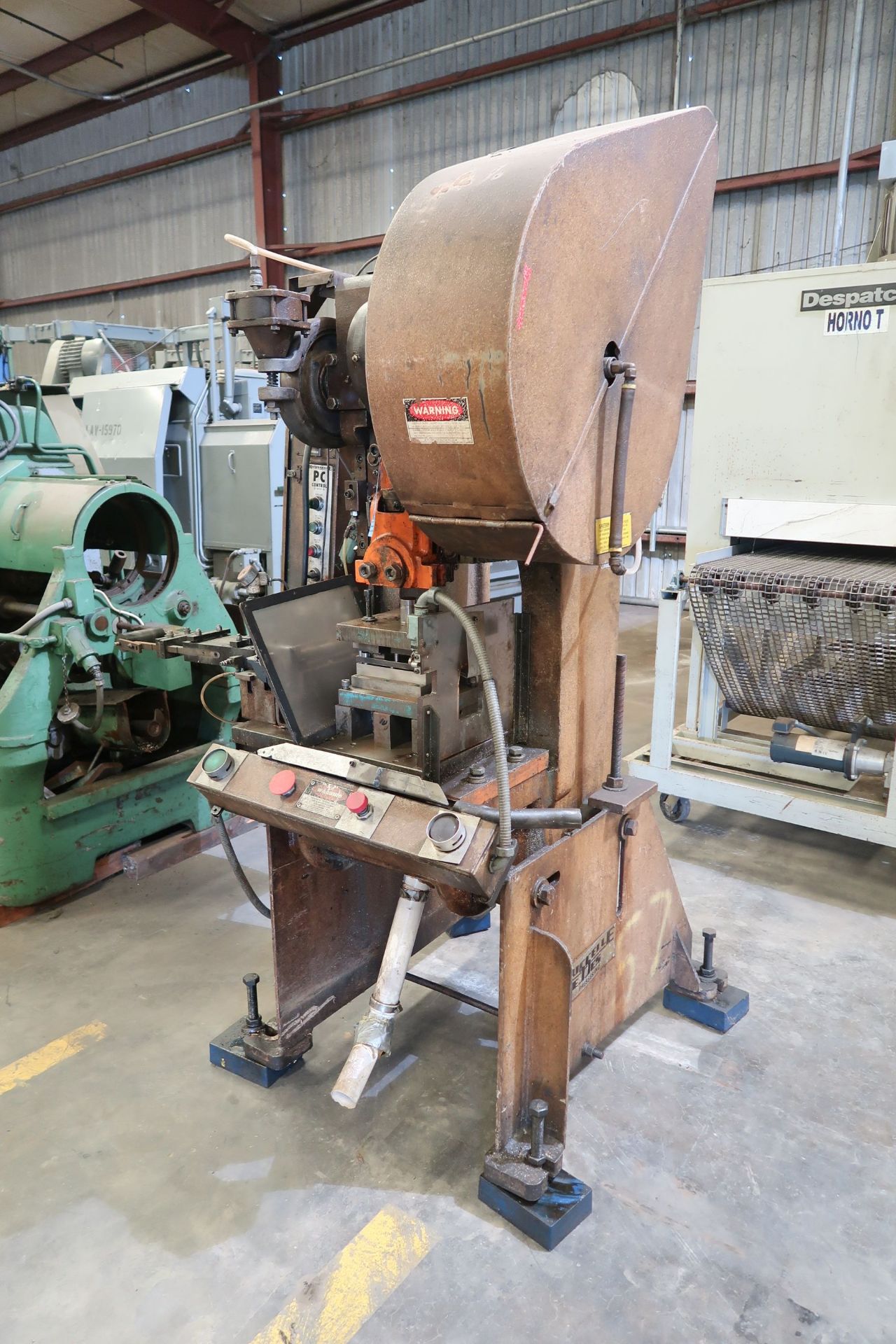 25 TON ROUSELLE MODEL 3E OBI PRESS; S/N P30543, 4" STROKE, 135 SPM - Bild 2 aus 7