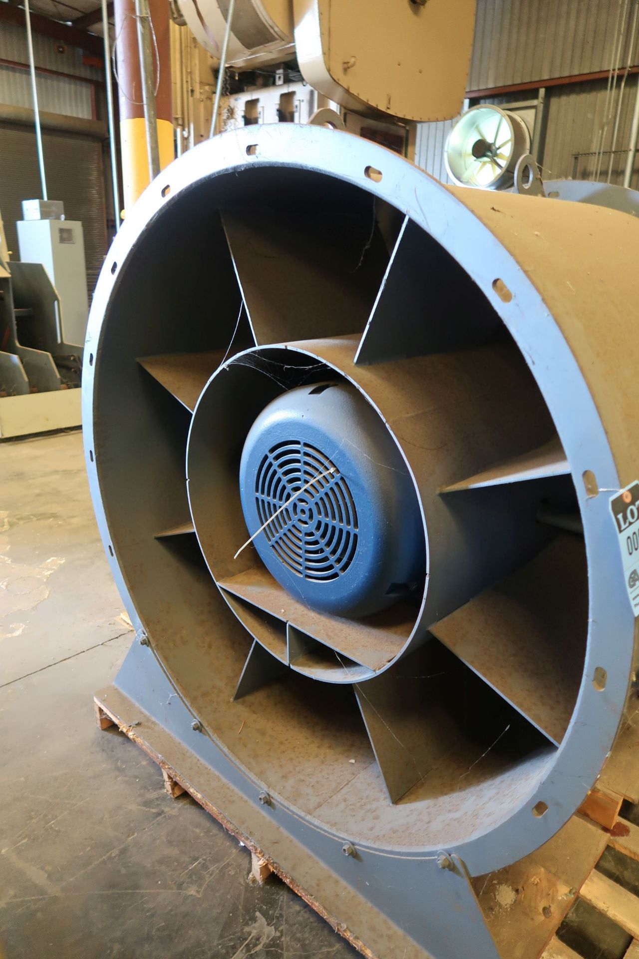 60-HP X 54" INDUSTRIAL AIR PROD. MODEL 540-VAX-SVD-ARR-4 EXHAUST FAN - Image 2 of 4