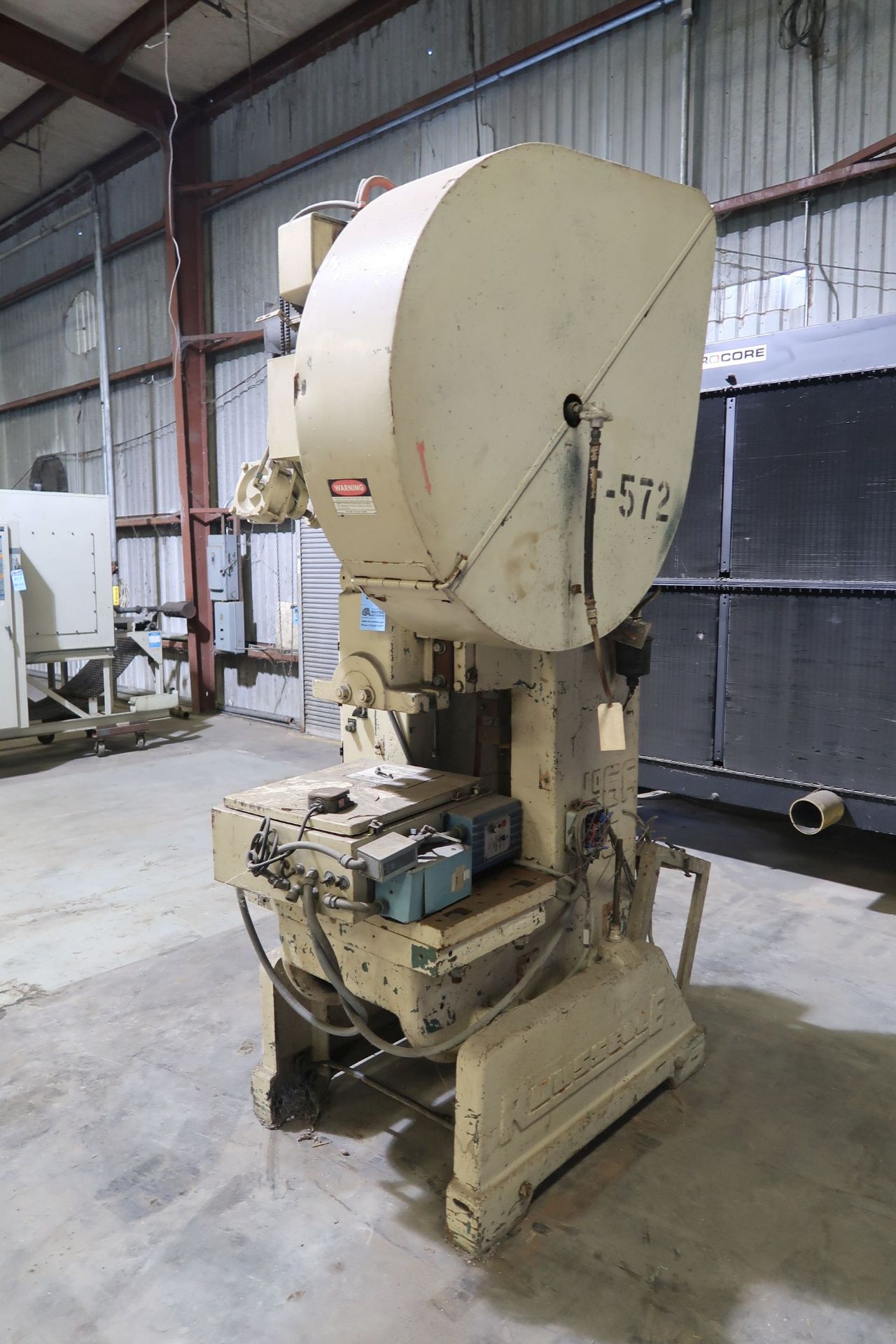 60 TON ROUSELLE MODEL 6A+6 OBI PRESS; S/N 25984, 6" STROKE, 110 SPM - Bild 2 aus 7