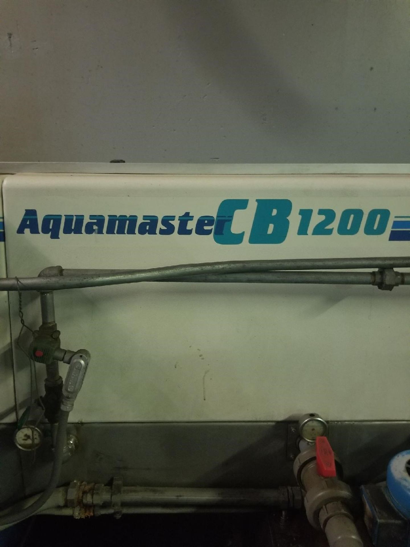 **12" WIDE ALLIANCE AQUAMASTER MODEL CB-1200 TWO-STAGE PARTS WASHER; S/N 062-0897 - Image 5 of 6