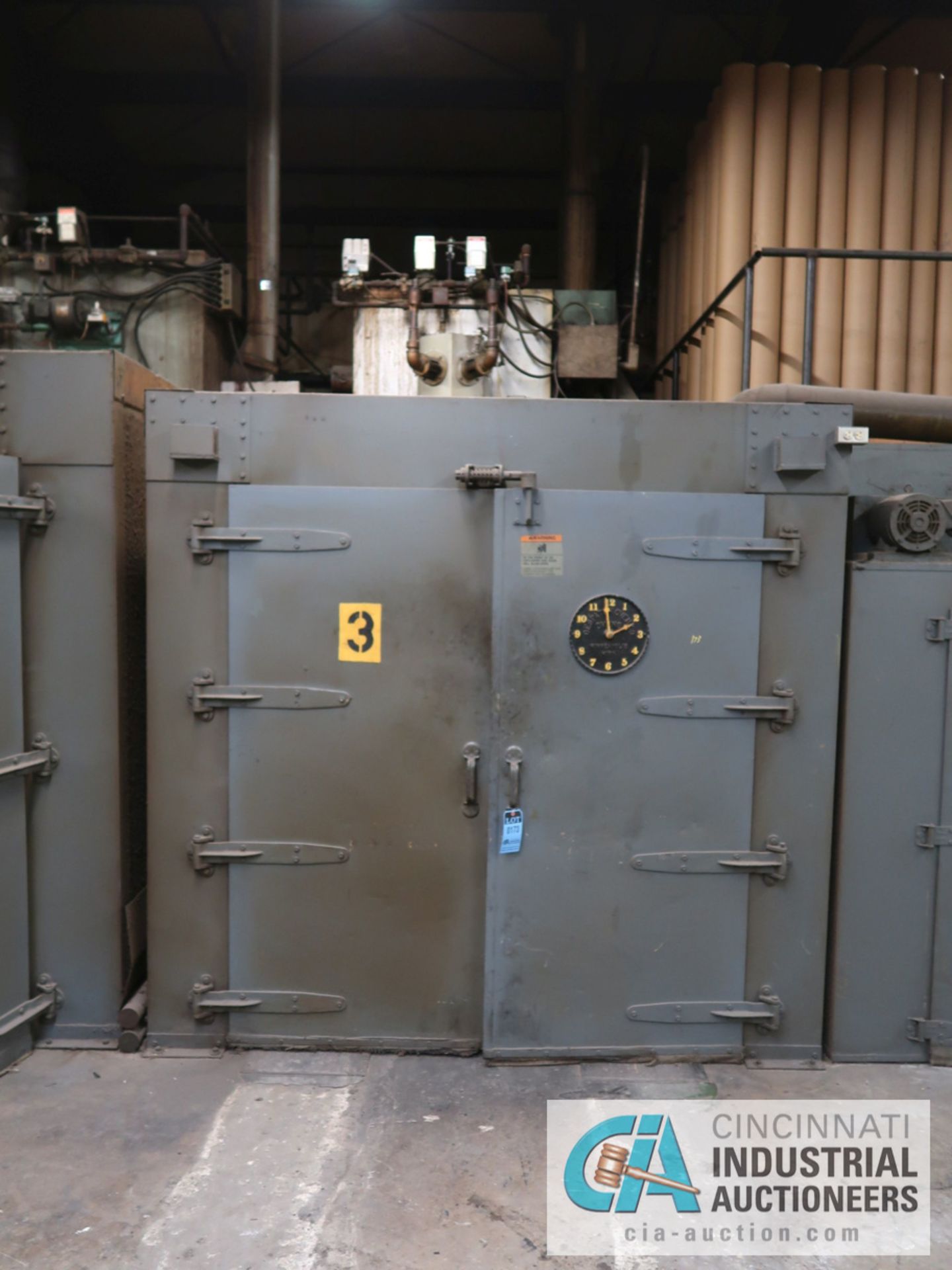 DESPATCH OVEN CO. NO. 3 NATURAL GAS OVEN; S/N 61352, 20' X 7' X 6', 750,000 BTU CAP. PER HOUR