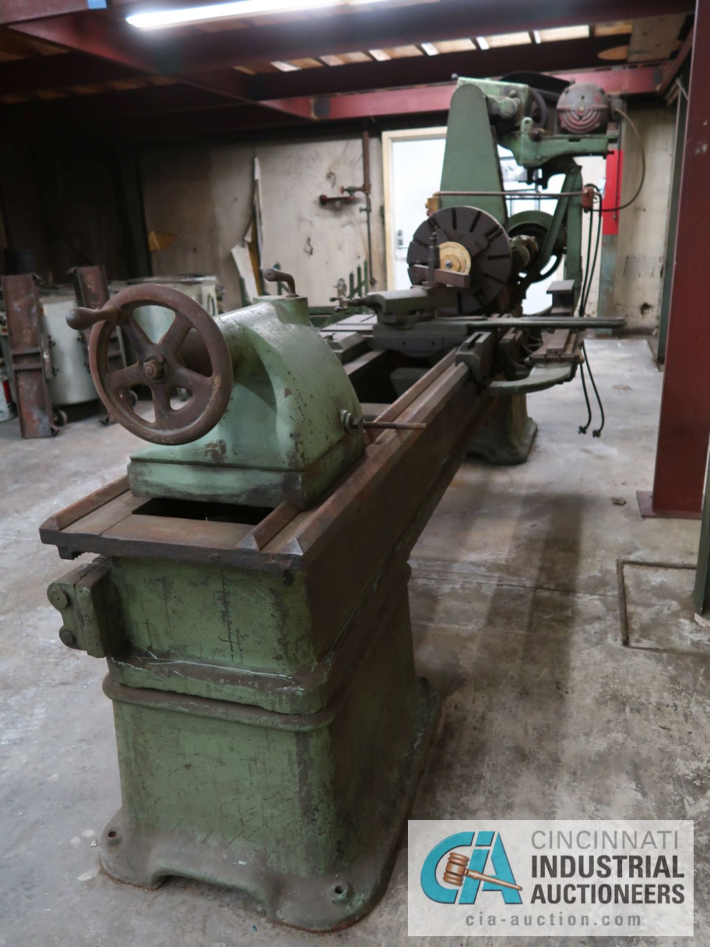 24" X 90" BOYE & EMMES BELT DRIVE LATHE - Image 3 of 8