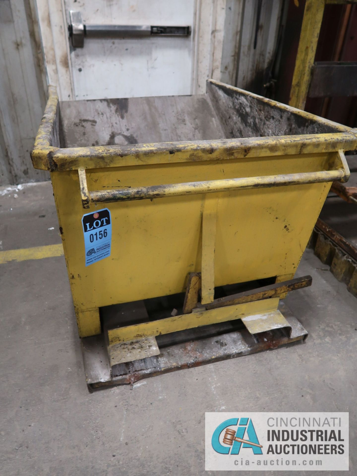 3/4 YD. SELF DUMPING HOPPER **DELAY REMOVAL UNTIL 11/15**