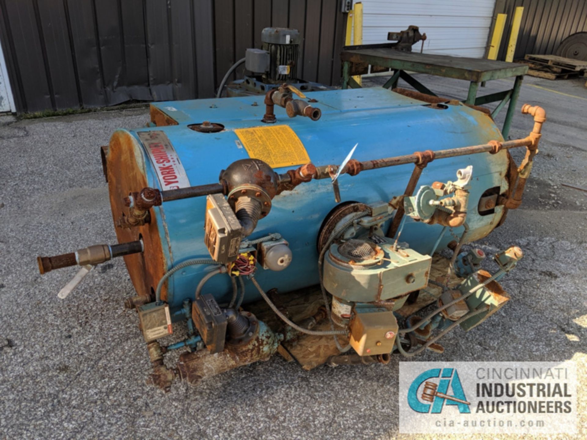 YORK SHIPLEY MODEL VVAG-1 BOILER WITH BLOWER - Image 2 of 4