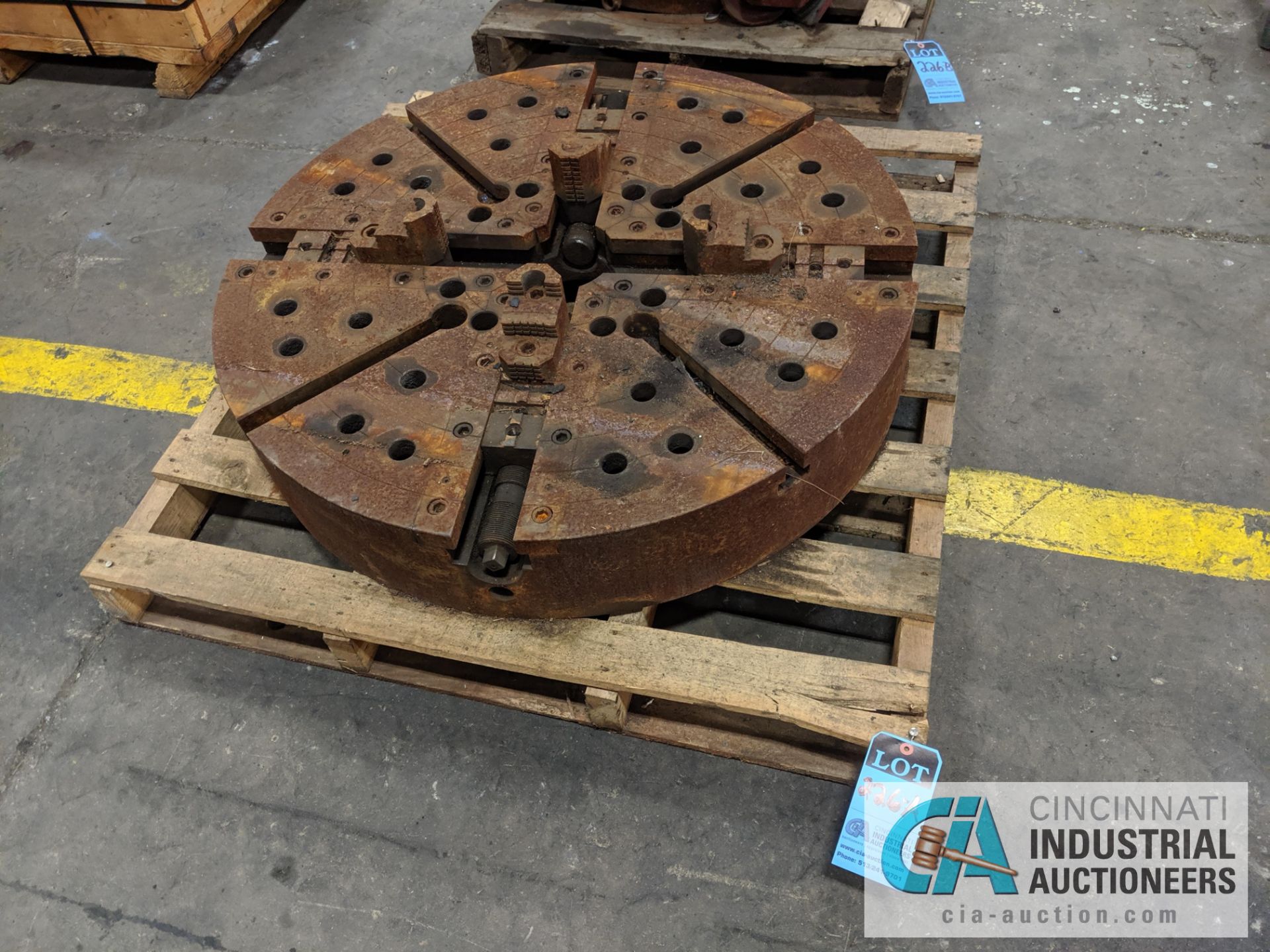 39.5" 4-JAW CHUCK