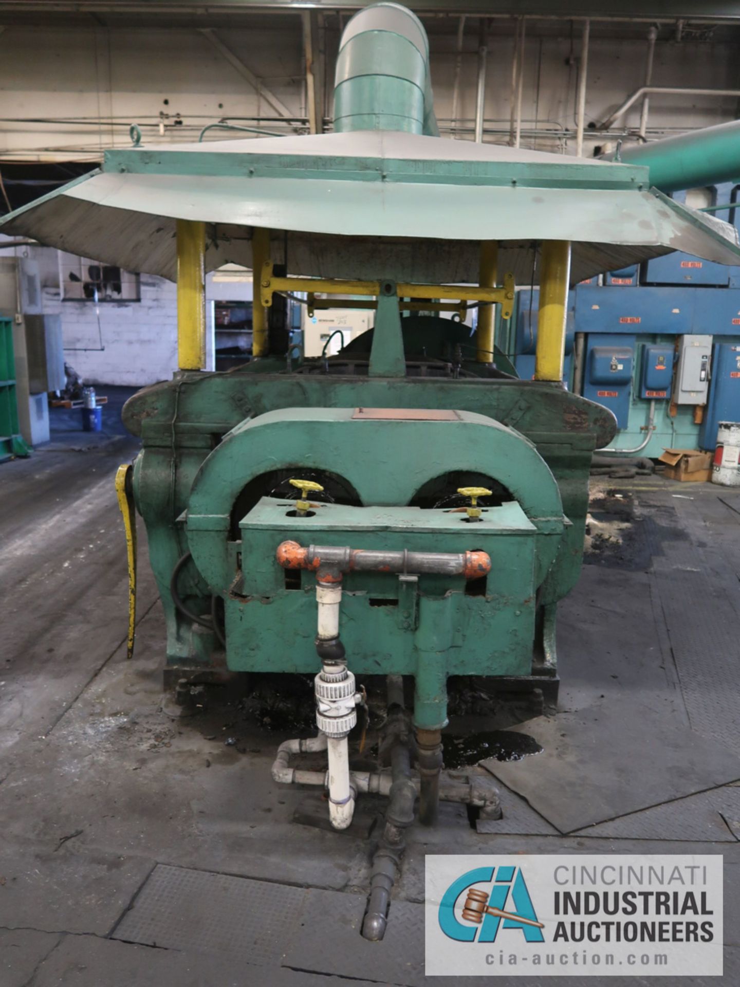 22" X 60" STEWART BOLLING ROLLING MILL; S/N 6692, 150-HP DC MOTOR, ELECTRIC DRIVE PANEL ON WALL - Image 2 of 8