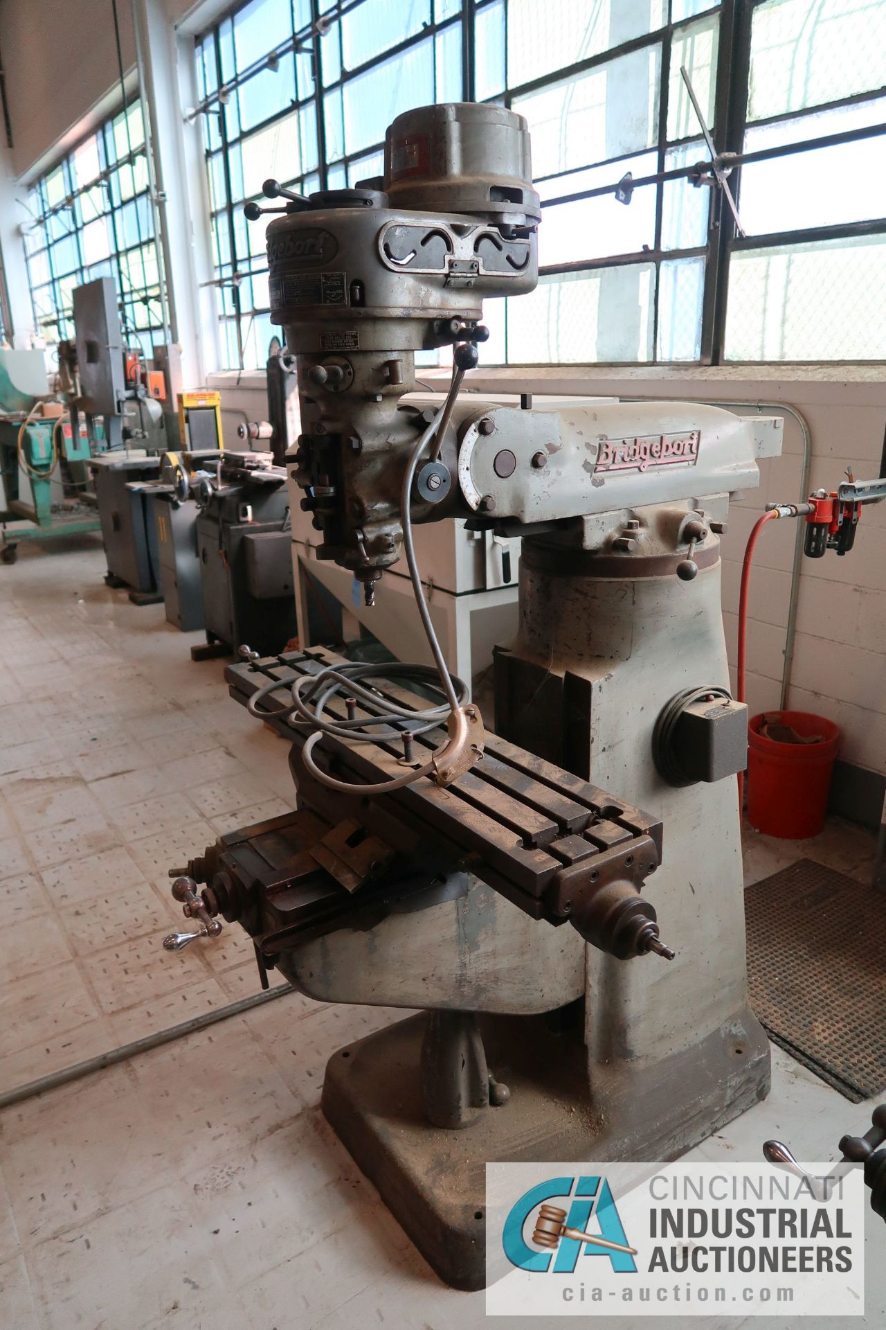 1 HP BRIDGEPORT MILLING MACHINE; S/N 72477