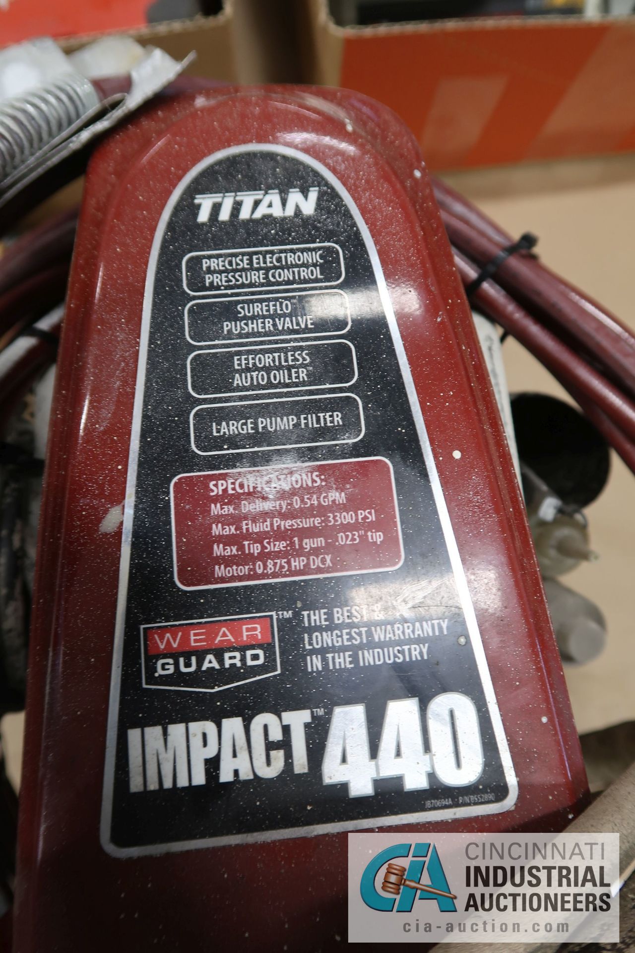 TITAN IMPACT 440 ELECTRIC AIRLESS PAINT POINT - Image 3 of 3