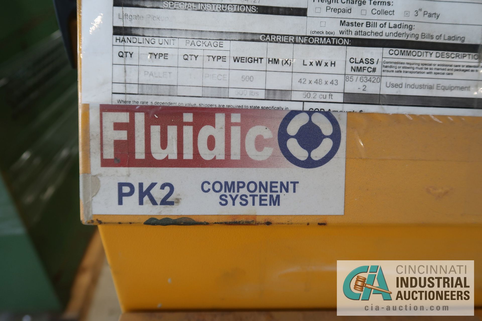 FLUIDIC SYSTEM MODEL PK2-5 COMPONENT DISPENSER SYSTEM; S/N 0601301 - Image 5 of 5