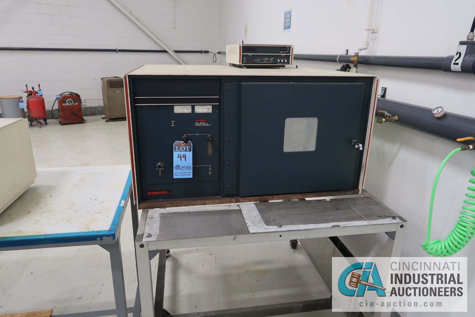 14" X 15" X 2' DEP BRANSON MODEL 415012 PLASTIC PLASMA ADHESION SURFACE TREATER; S/N M961820, WITH