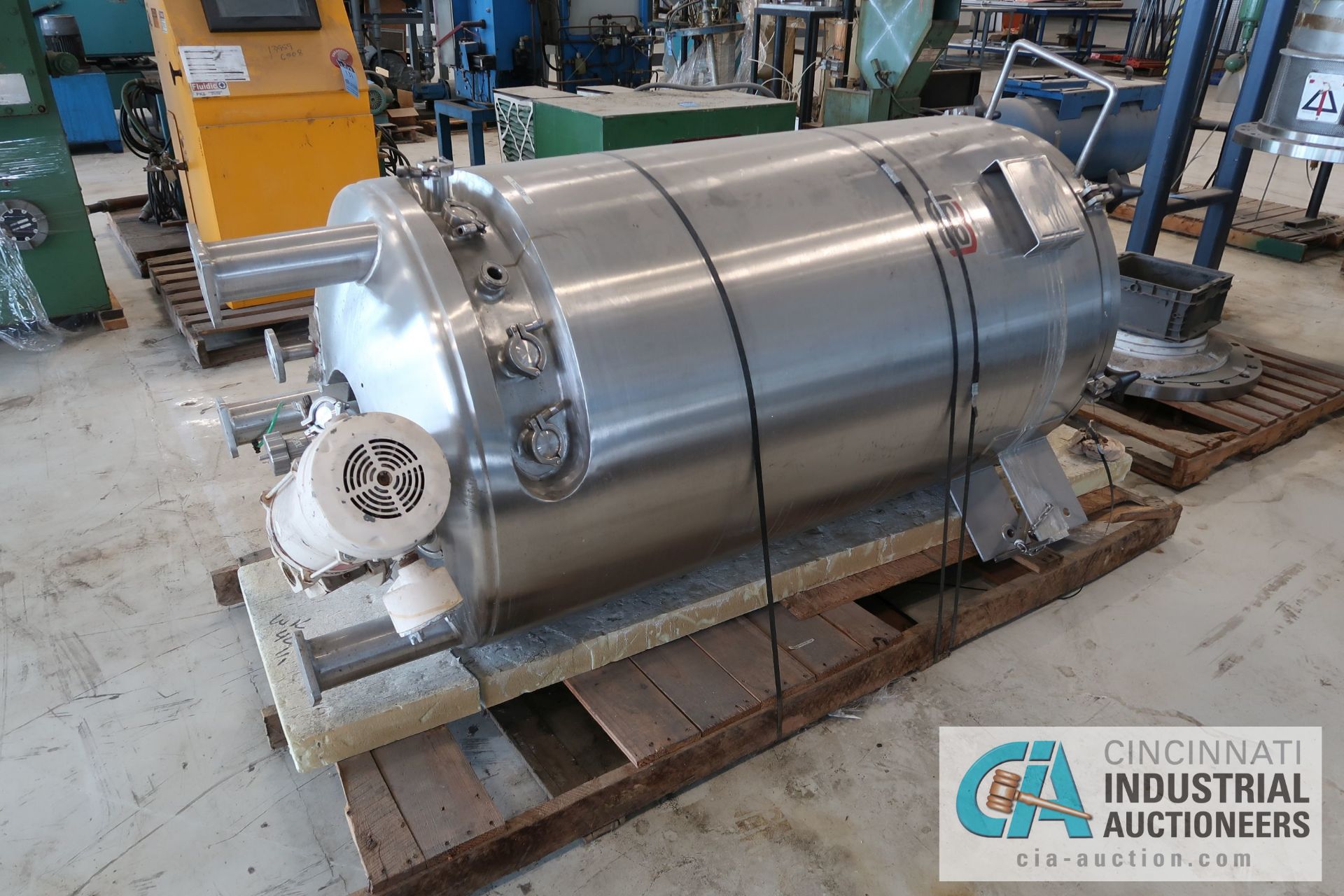 LEE MODEL 680W JACKETED STAINLESS STEEL TANK; S/N C1294A - Image 4 of 5