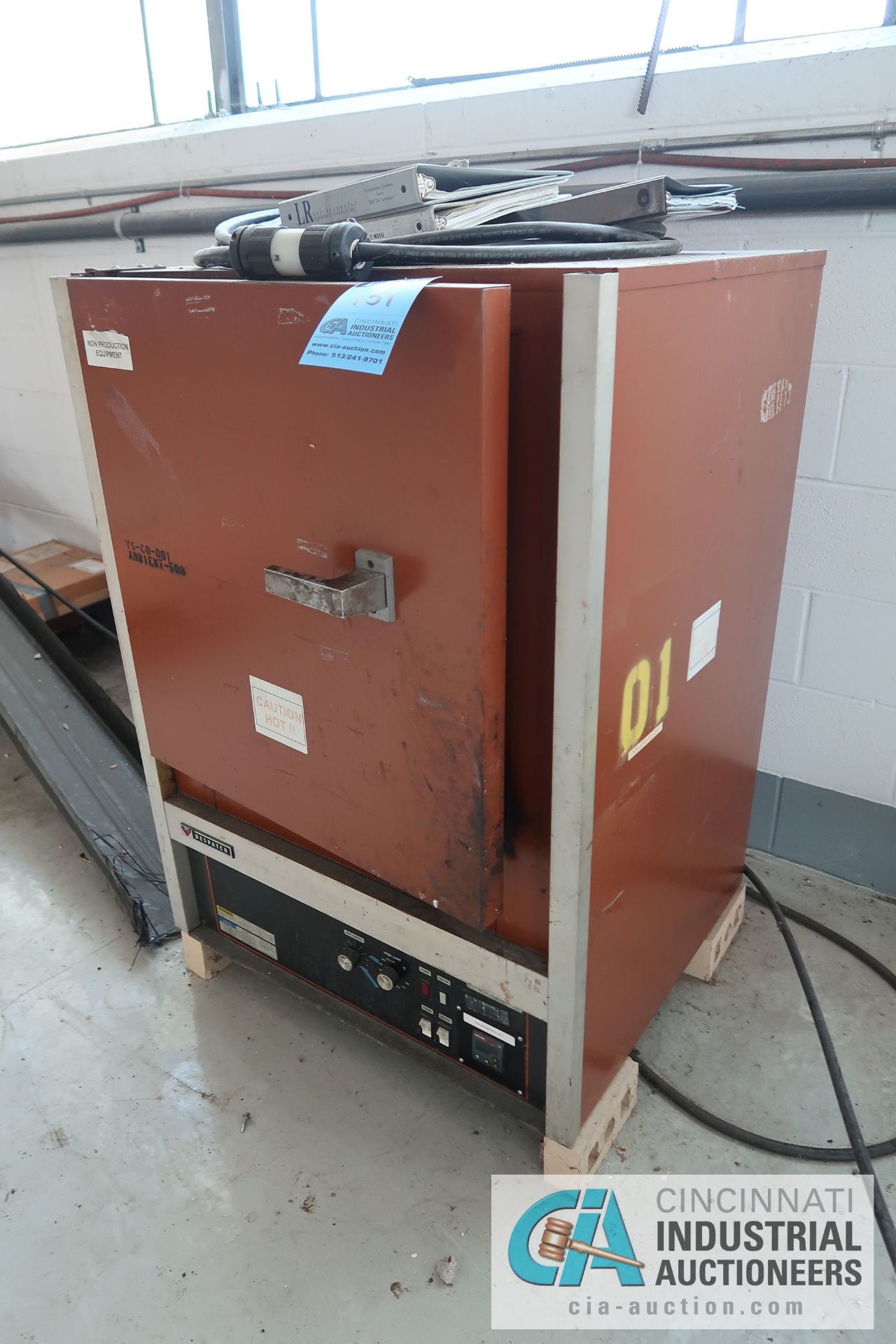 18" X 18" X 18" DESPATCH MODEL LXD1-42 ELECTRIC OVEN, 600 DEGREE - Image 2 of 4