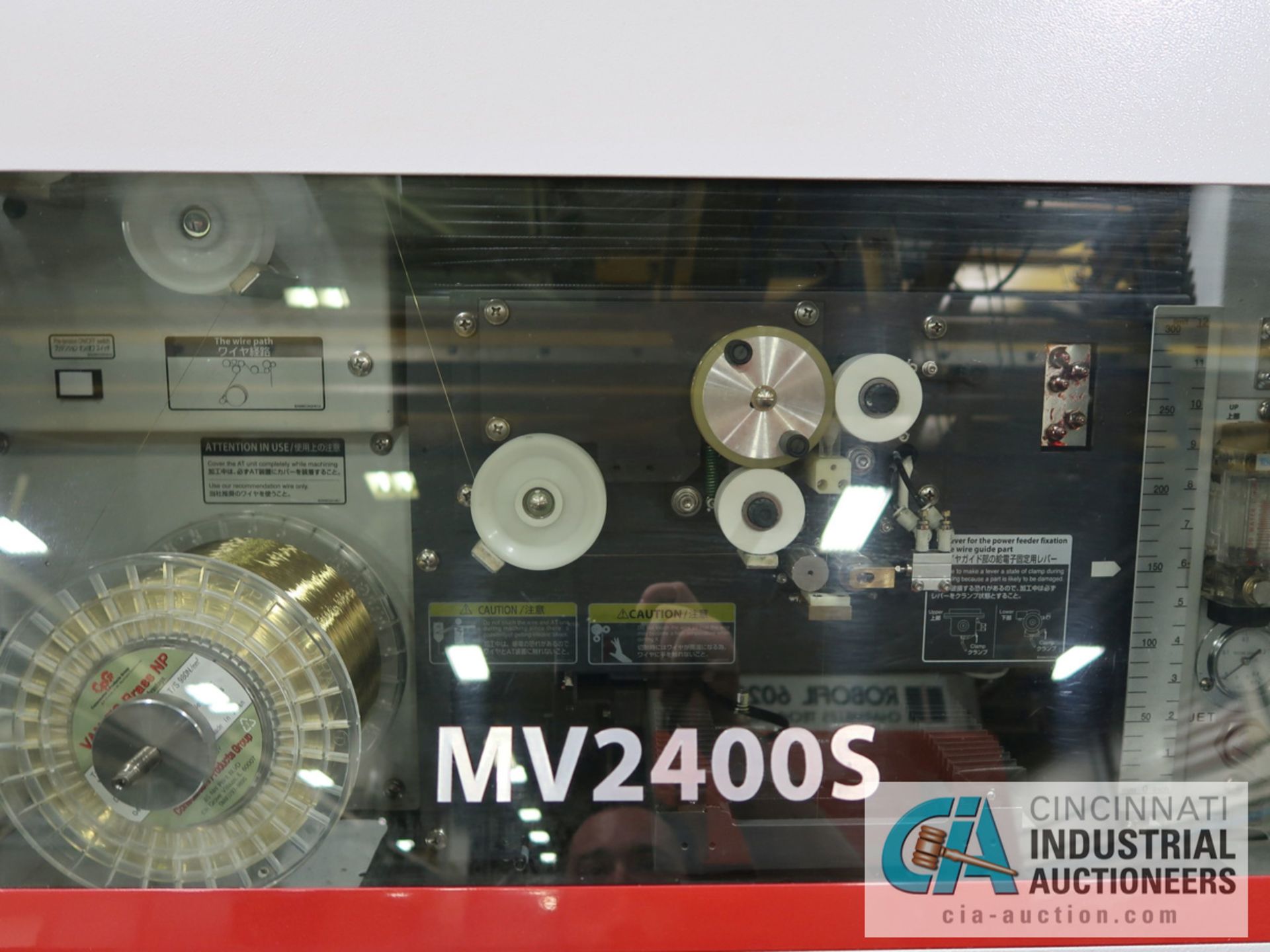MITSUBISHI MODEL MV2400S ADVANCE TYPE 3 CNC WIRE EDM; S/N 56DM2986 - Image 8 of 14