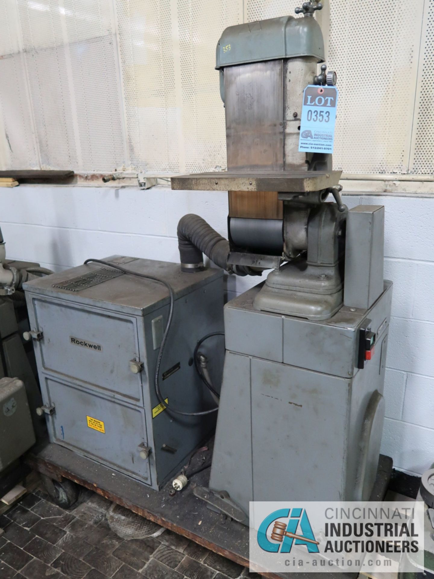 6" ROCKWELL BELT SANDER WITH DUST COLLECTOR