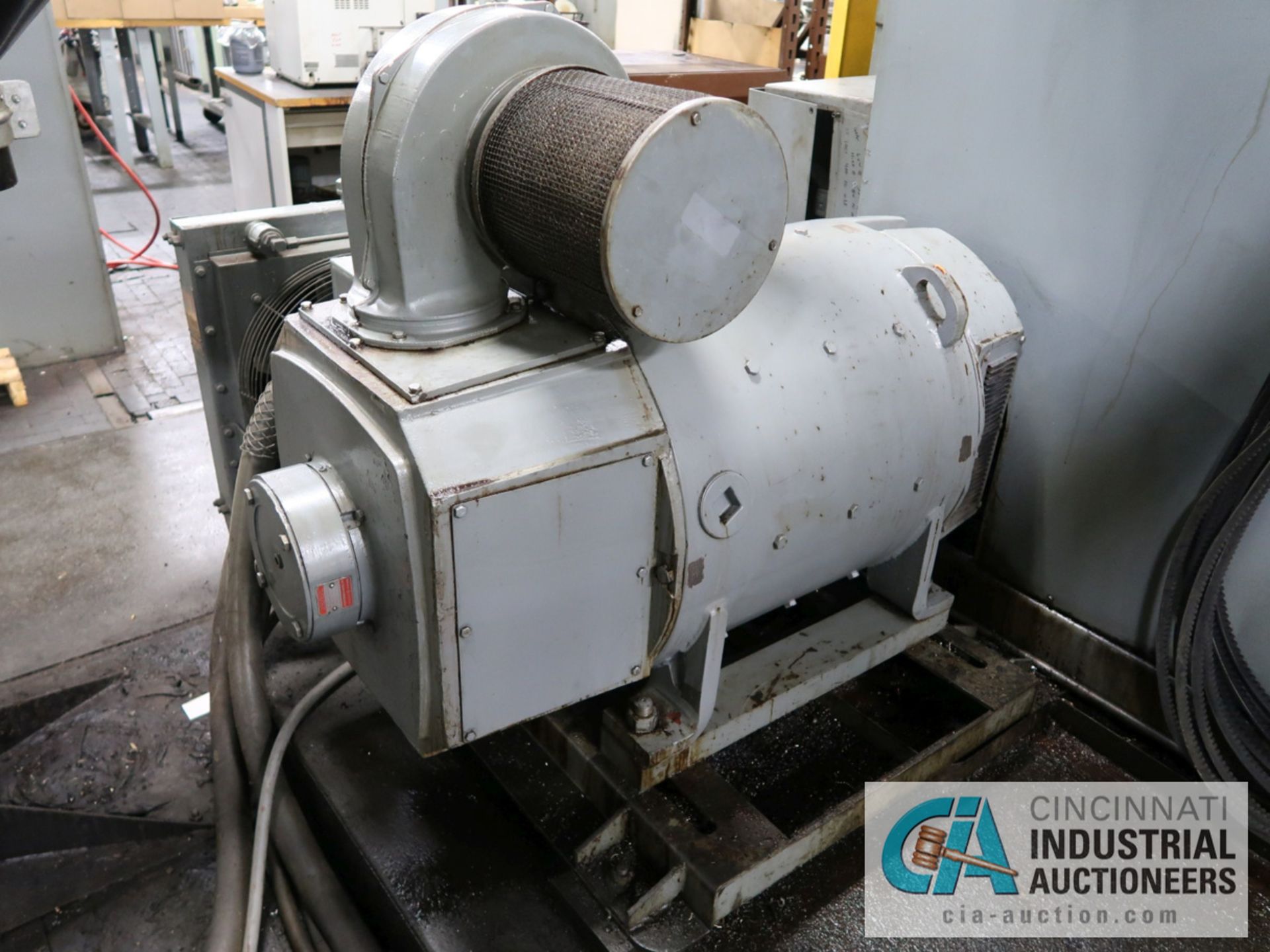 48” X 108” LEBLOND 15” HOLLOW SPINDLE MODEL 5029 N/C FLAT BED LATHE; GE 1050 CONTROL, 32” CHUCK, - Image 17 of 22