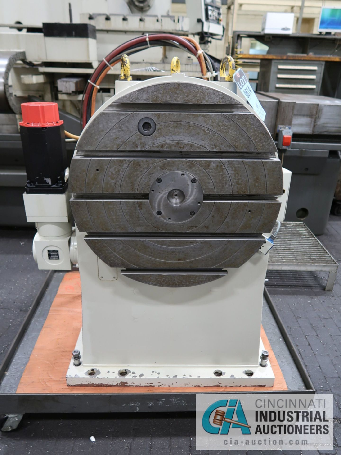 25" EIMELDINGEN TYPE AN606S VERTICAL ROTARY TABLE; S/N 506079