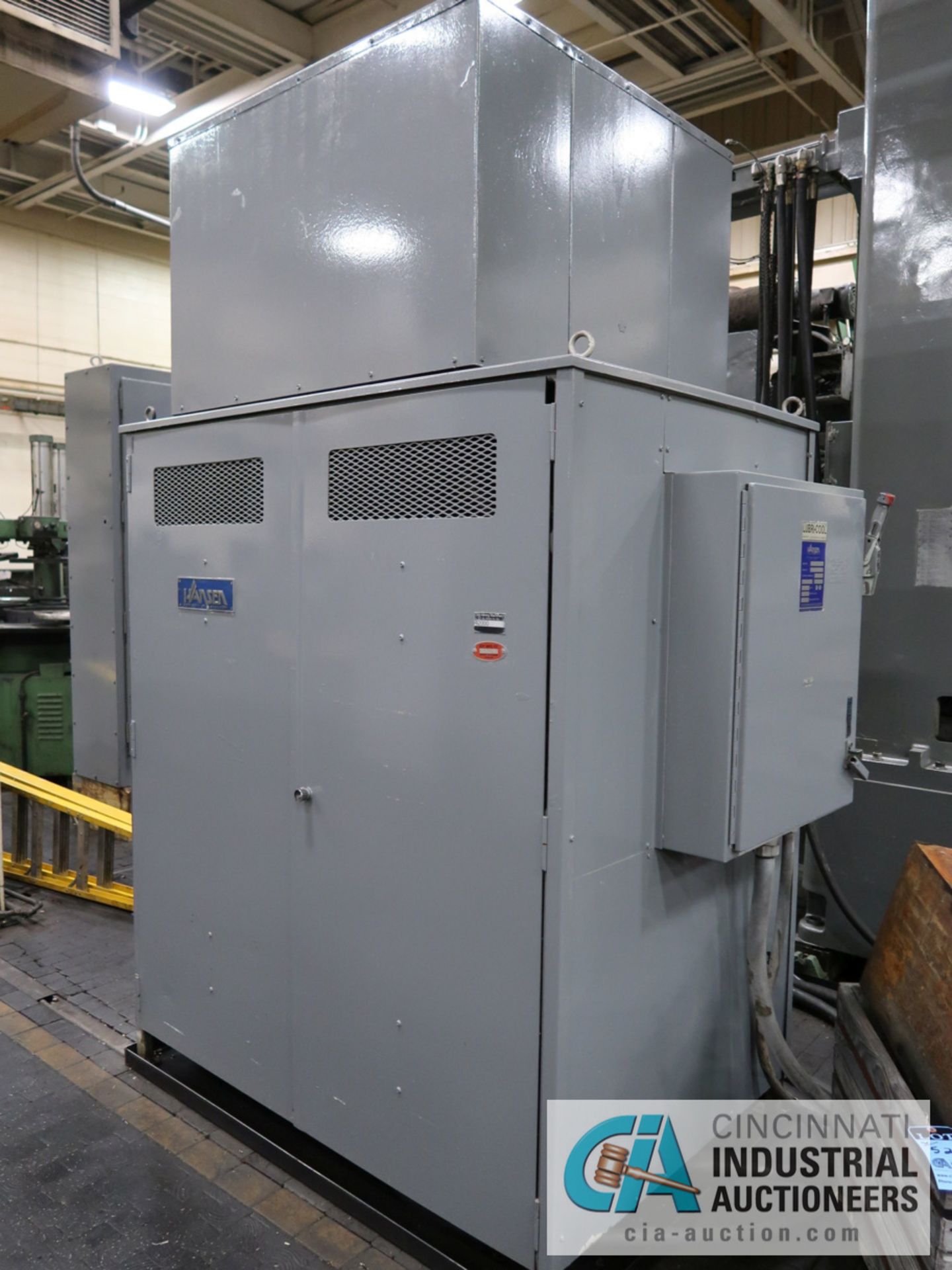 5" GIDDINGS & LEWIS MODEL PC-50 FOUR-AXIS CNC HORIZONTAL BORING MILL; S/N 445-1074, G&L NUMERIPATH - Image 10 of 12