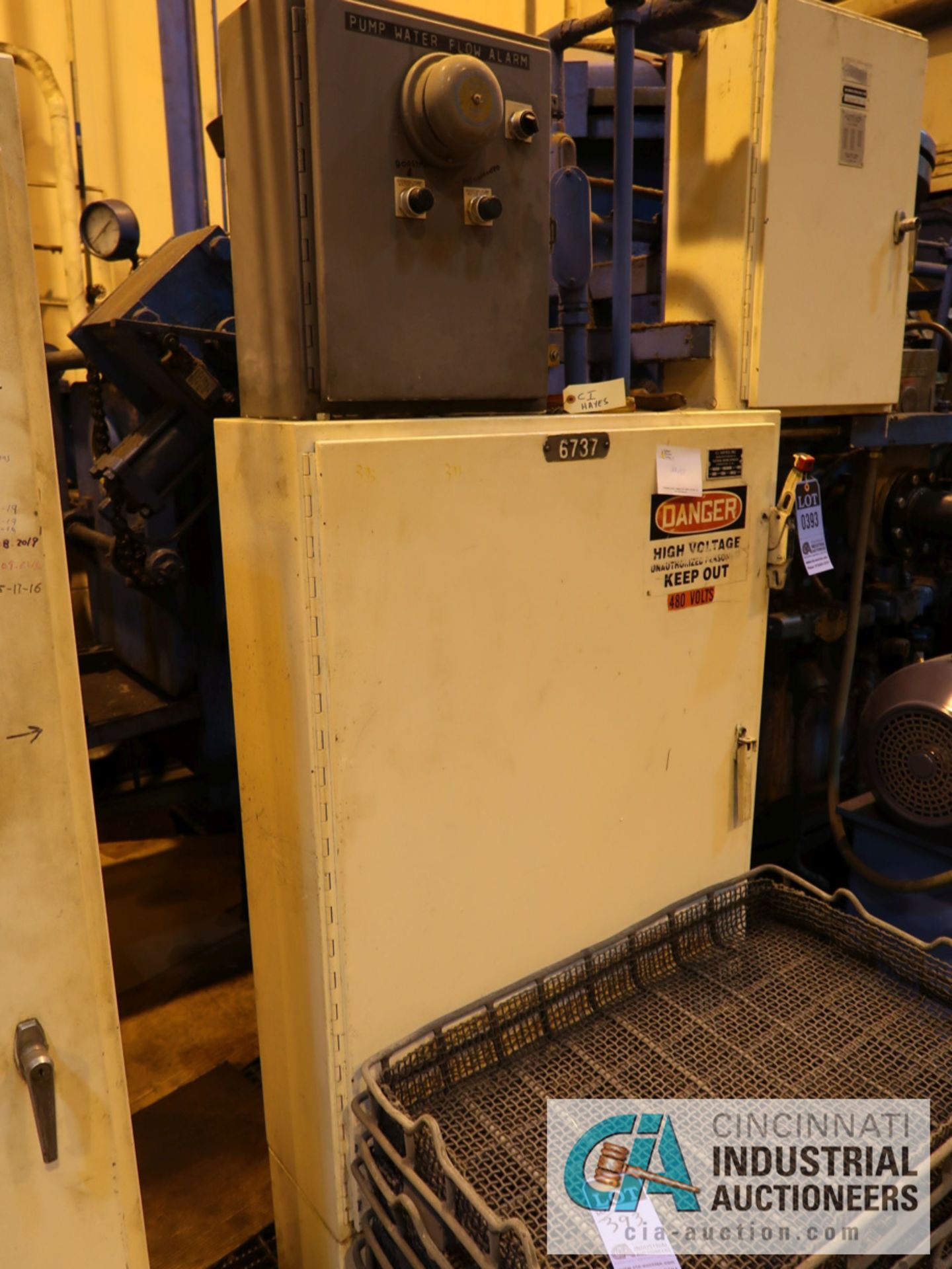 C.I. HAYES MODEL VSQD-202436 VACUUM QUENCH FURNACE; S/N 15636, - Image 7 of 14