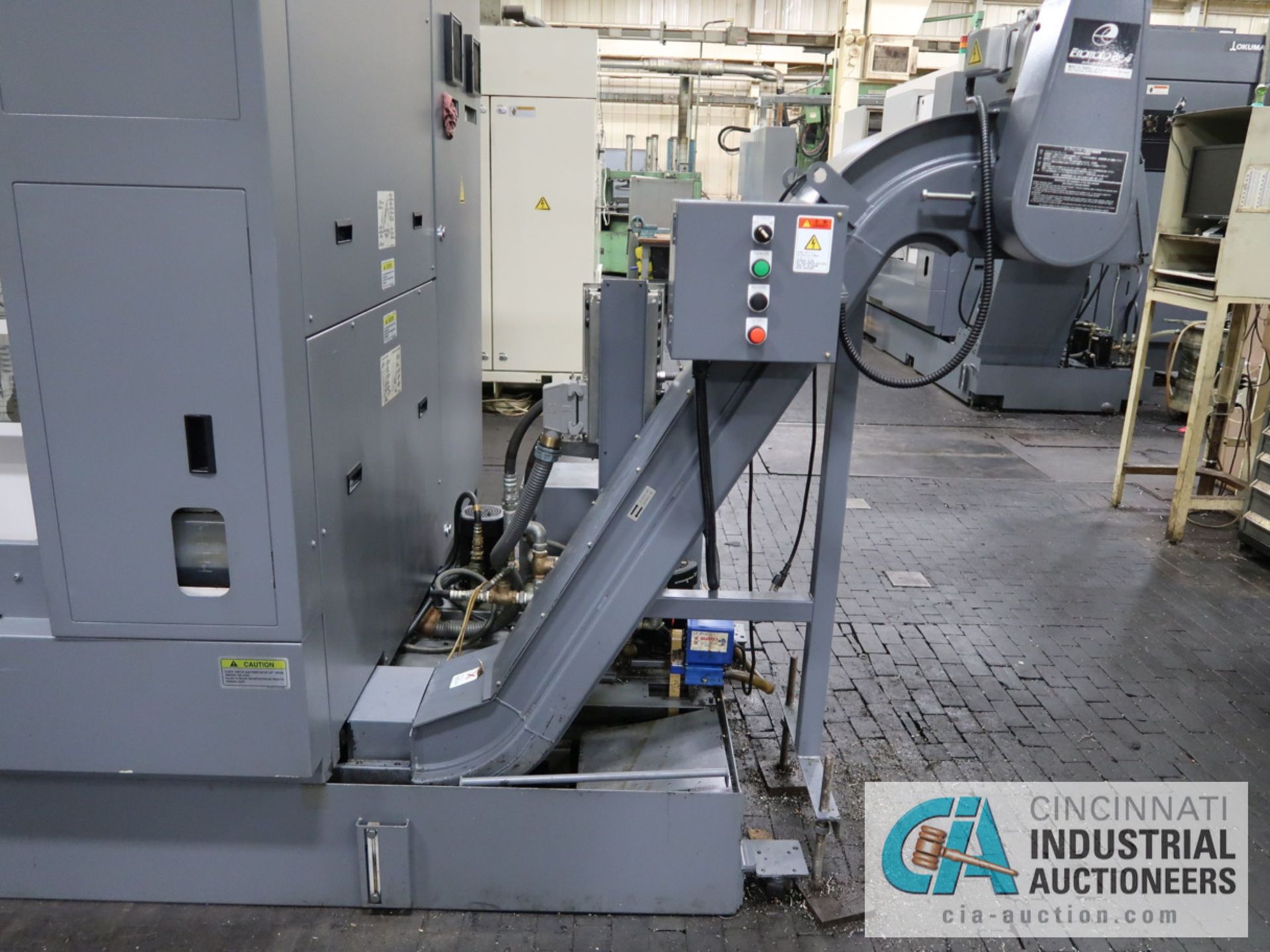 OKUMA MULTUS B400 CNC TURNING AND MILLING CENTER; S/N 157398 (9/2011) W/ OSP-P200LA - Image 10 of 15