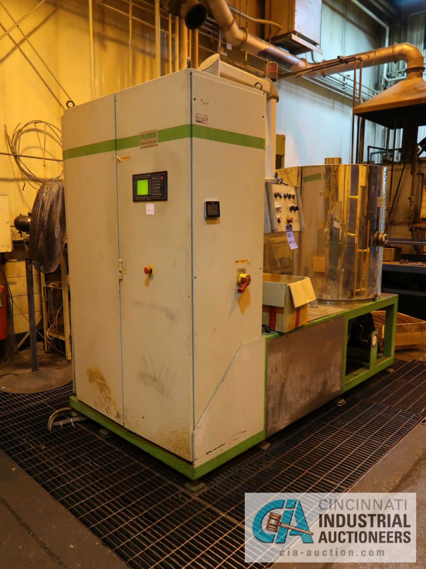 **PLASMA TECHNIK PLATEG TYPE PP-60- 700X1000 PLASMA NITRIDE COATER**Subject to bid confirmation - Image 2 of 8