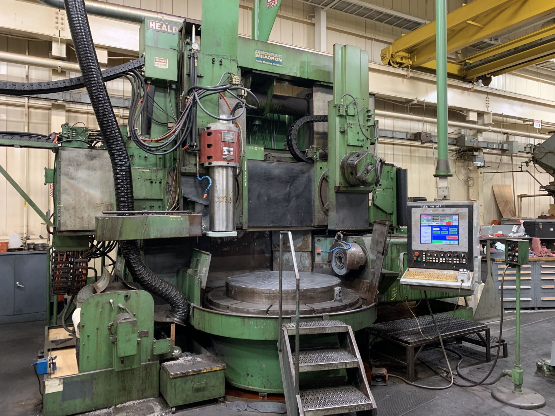 62” HEALD CINCINNATI MILACRON FOUR-AXIS VERTICAL UNIVERSAL CNC GRINDER W/ SIDE GRINDING SPINDLE; - Image 2 of 22