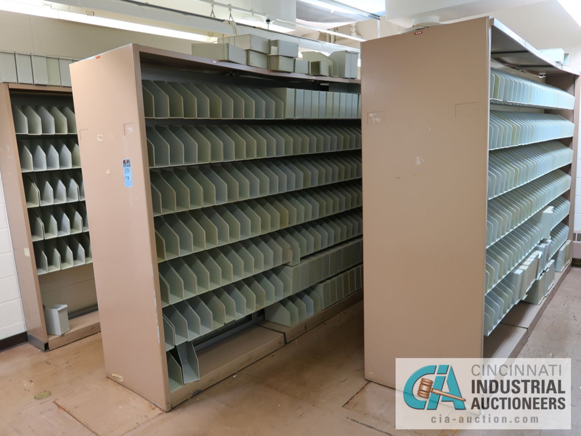 TAB FILE SHELVES - Image 3 of 3