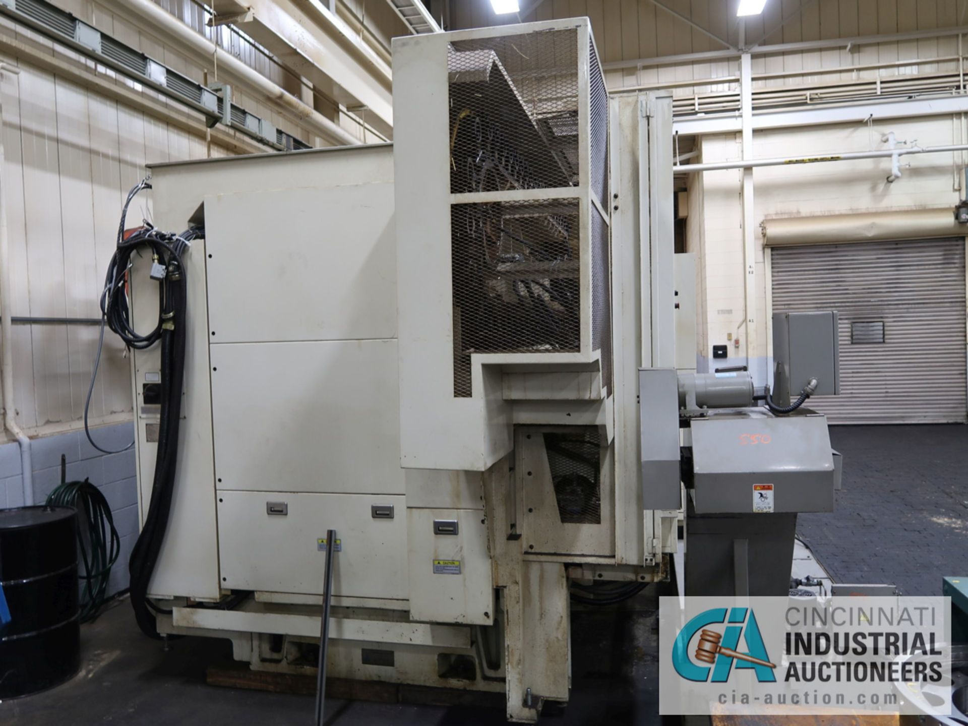 OKUMA MODEL MA-550VB CNC VERTICAL MACHINING CENTER; S/N 0068, 0SP-U100M CNC CONTROL, 22" X 51" - Image 3 of 10