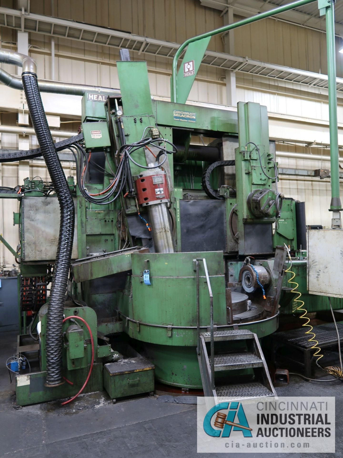 62” HEALD CINCINNATI MILACRON FOUR-AXIS VERTICAL UNIVERSAL CNC GRINDER W/ SIDE GRINDING SPINDLE; - Image 7 of 22