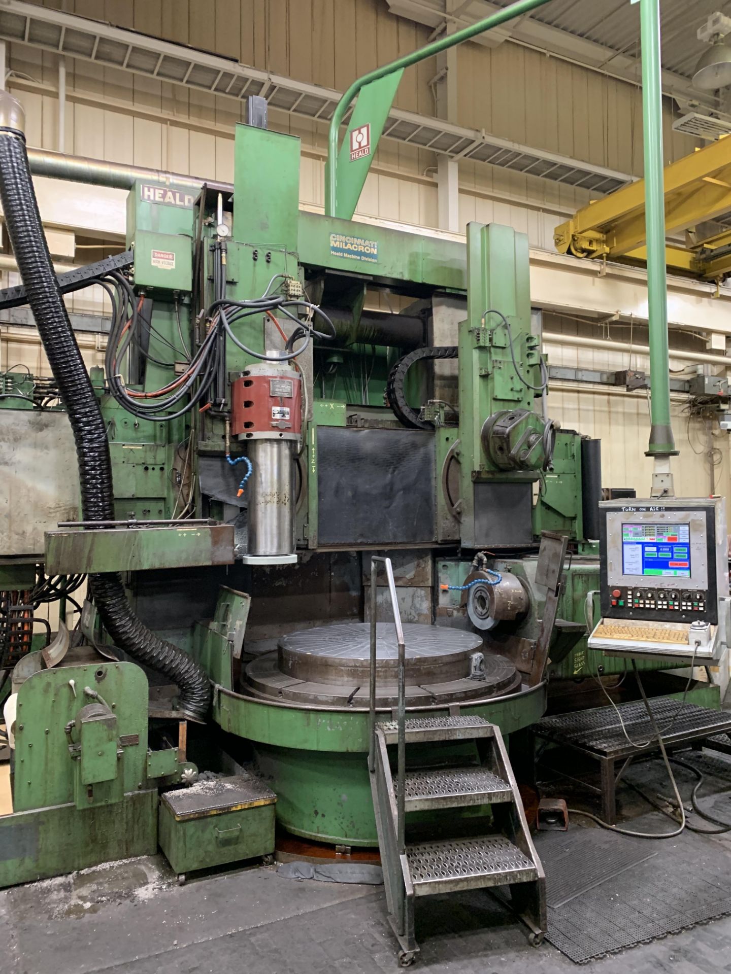 62” HEALD CINCINNATI MILACRON FOUR-AXIS VERTICAL UNIVERSAL CNC GRINDER W/ SIDE GRINDING SPINDLE;