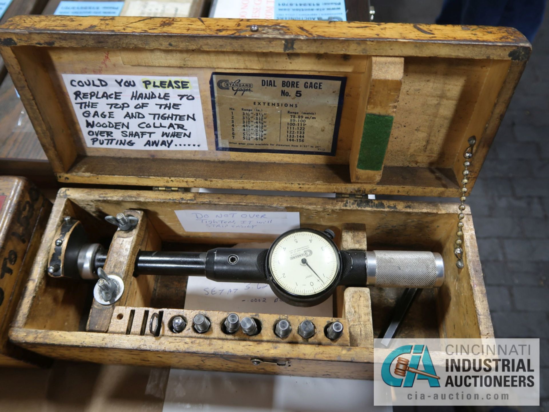 3.090 TO 6.25 STANDARD DIAL BORE GAGE - Image 2 of 2