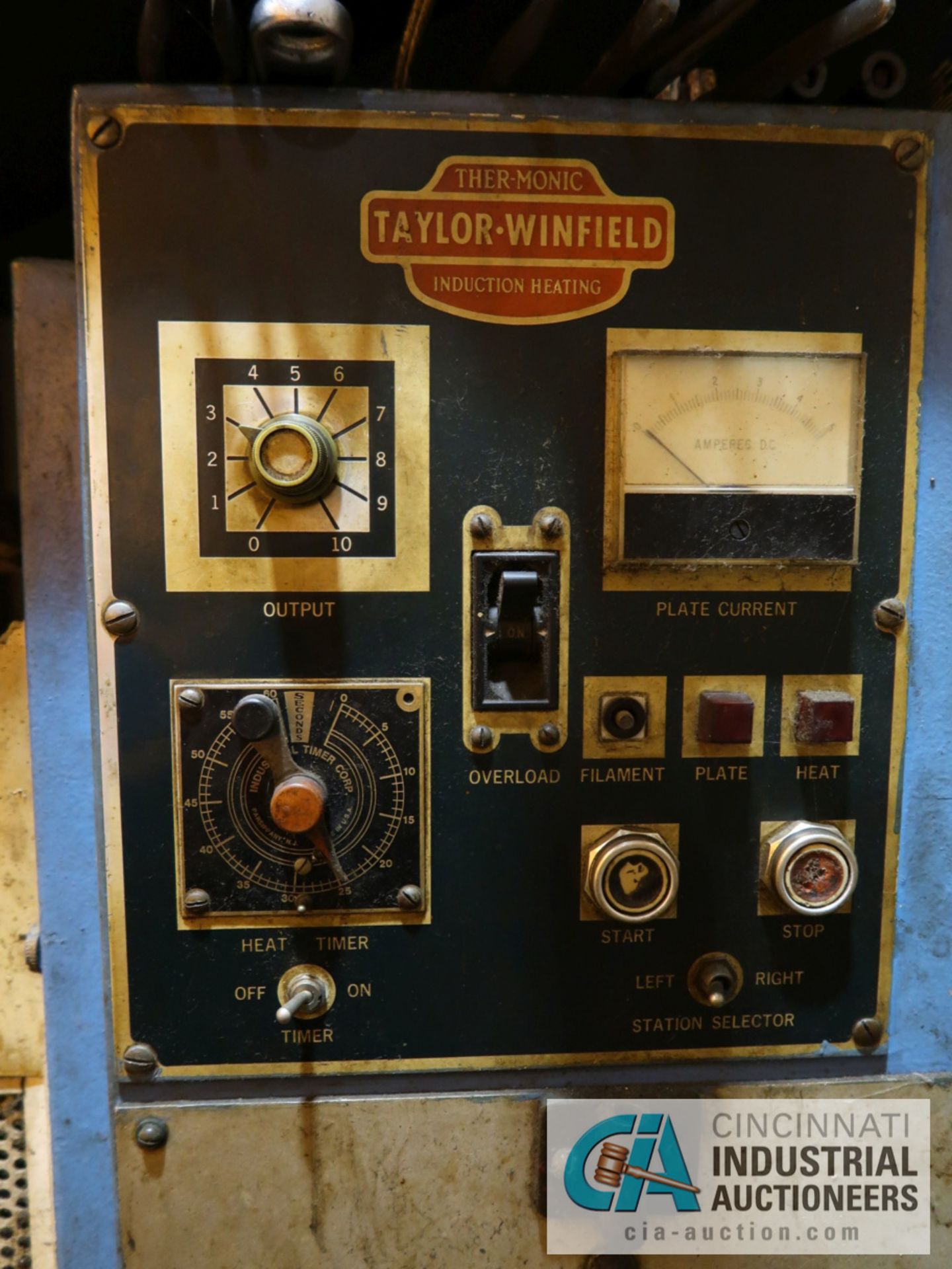 TAYLOR-WEINFIELD MODEL CE1500 THER-MONIC INDUCTION FURNACE; S/N 7820, 15 KW - Image 3 of 5