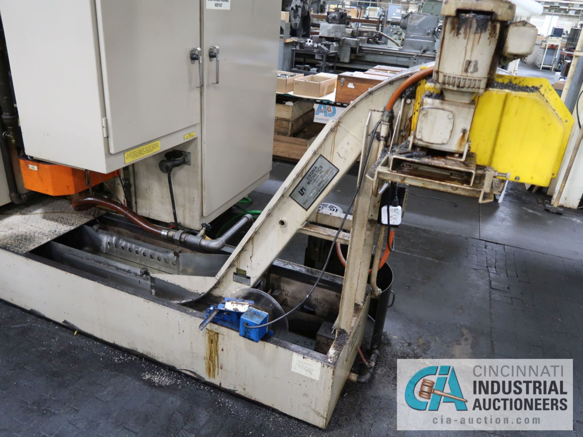 WERTH MODEL 1218S-VNC-T5 CNC VERTICAL TURNING CENTER; S/N 9246- 0596, FANUC 16T CONTROL, 12" - Image 9 of 12