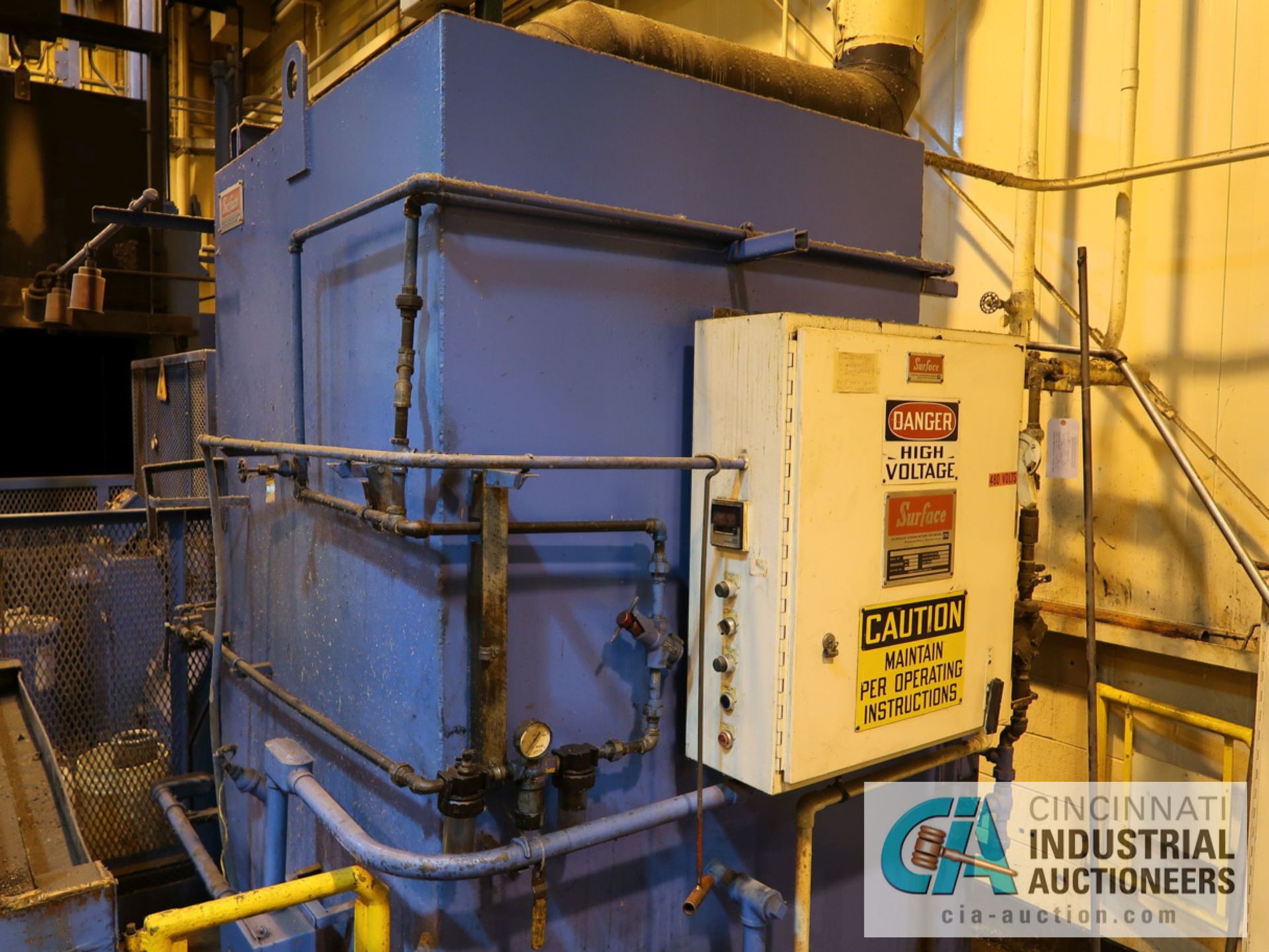 SURFACE COMBUSTION MODEL 36-48 SUPER PROLECTRIC ALLCASE NATURAL GAS FIRED QUENCH FURNACE - Image 4 of 11