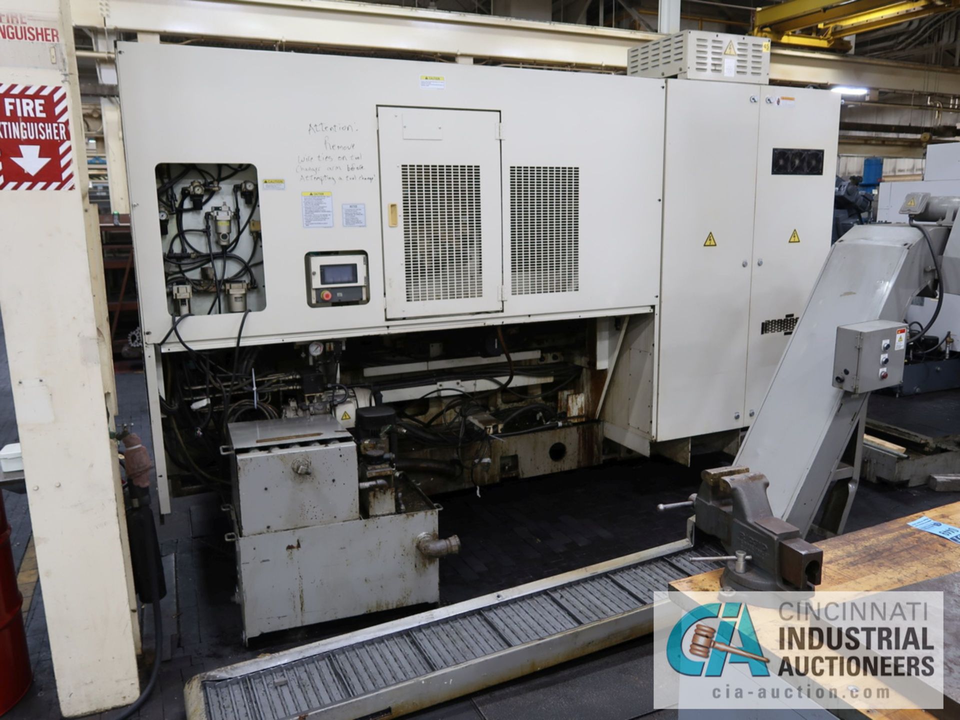 OKUMA MODEL MACTURN-30 MULTI-AXIS CNC TURNING CENTER; 21" MAX. SWING, 48" CENTERS, 12" 3-JAW CHUCK - Image 3 of 13