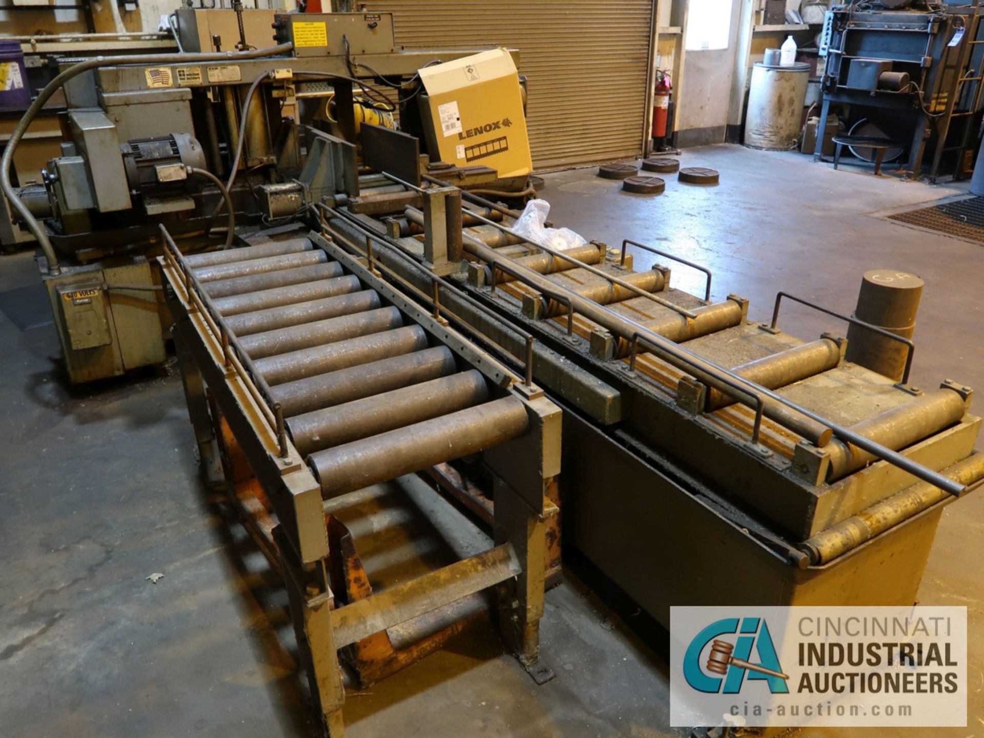 14" X 14" HEM MODEL 1200A AUTOMATIC HORIZONTAL SAW; S/N 271288, APPROX. 24" BAR FEED - Image 3 of 8