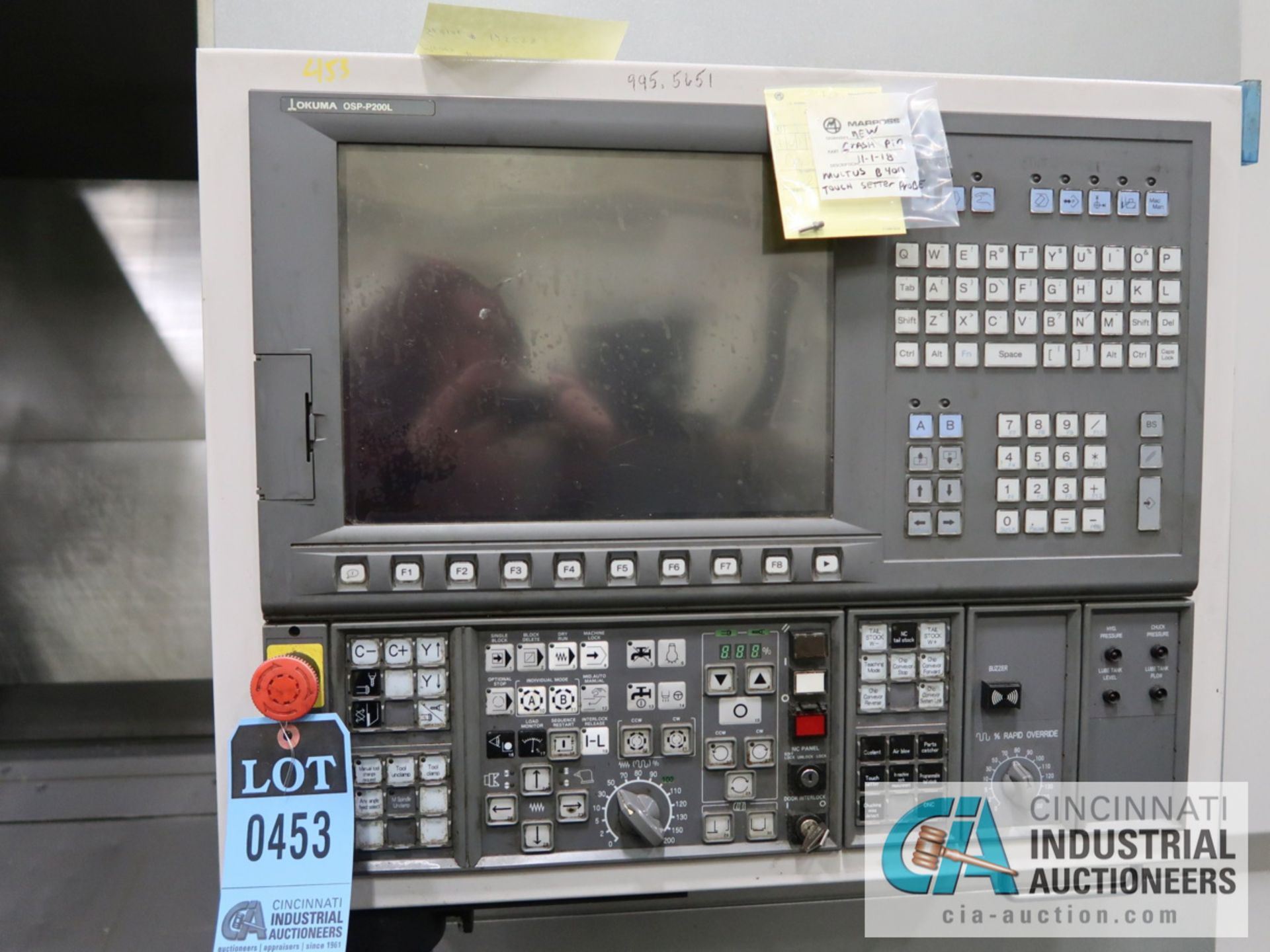 OKUMA MULTUS B400 CNC TURNING AND MILLING CENTER; S/N 125658 (10/2006) W/ OSP-P200L - Image 5 of 14