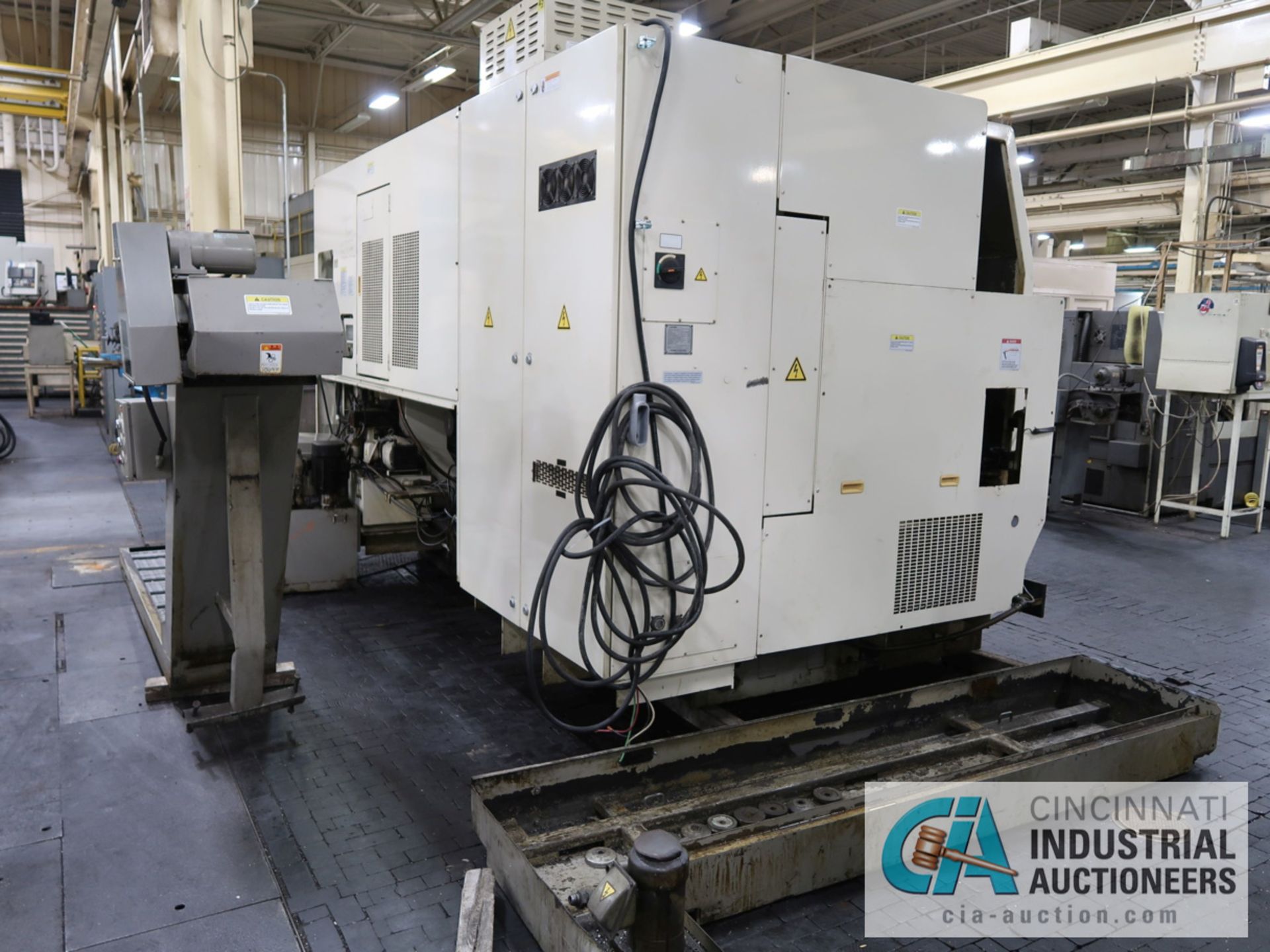 OKUMA MODEL MACTURN-30 MULTI-AXIS CNC TURNING CENTER; 21" MAX. SWING, 48" CENTERS, 12" 3-JAW CHUCK - Image 4 of 13