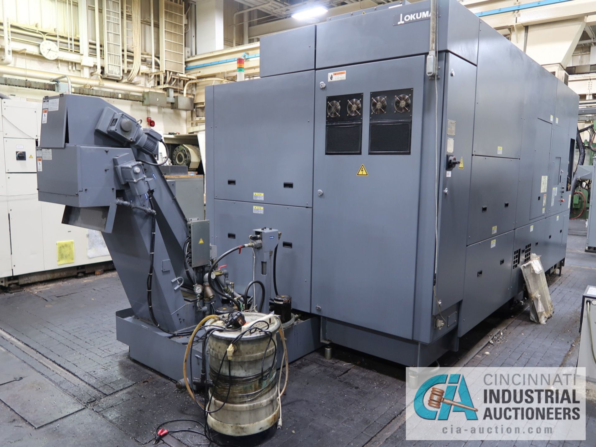 OKUMA MULTUS B400 CNC TURNING AND MILLING CENTER; S/N 125658 (10/2006) W/ OSP-P200L - Image 3 of 14