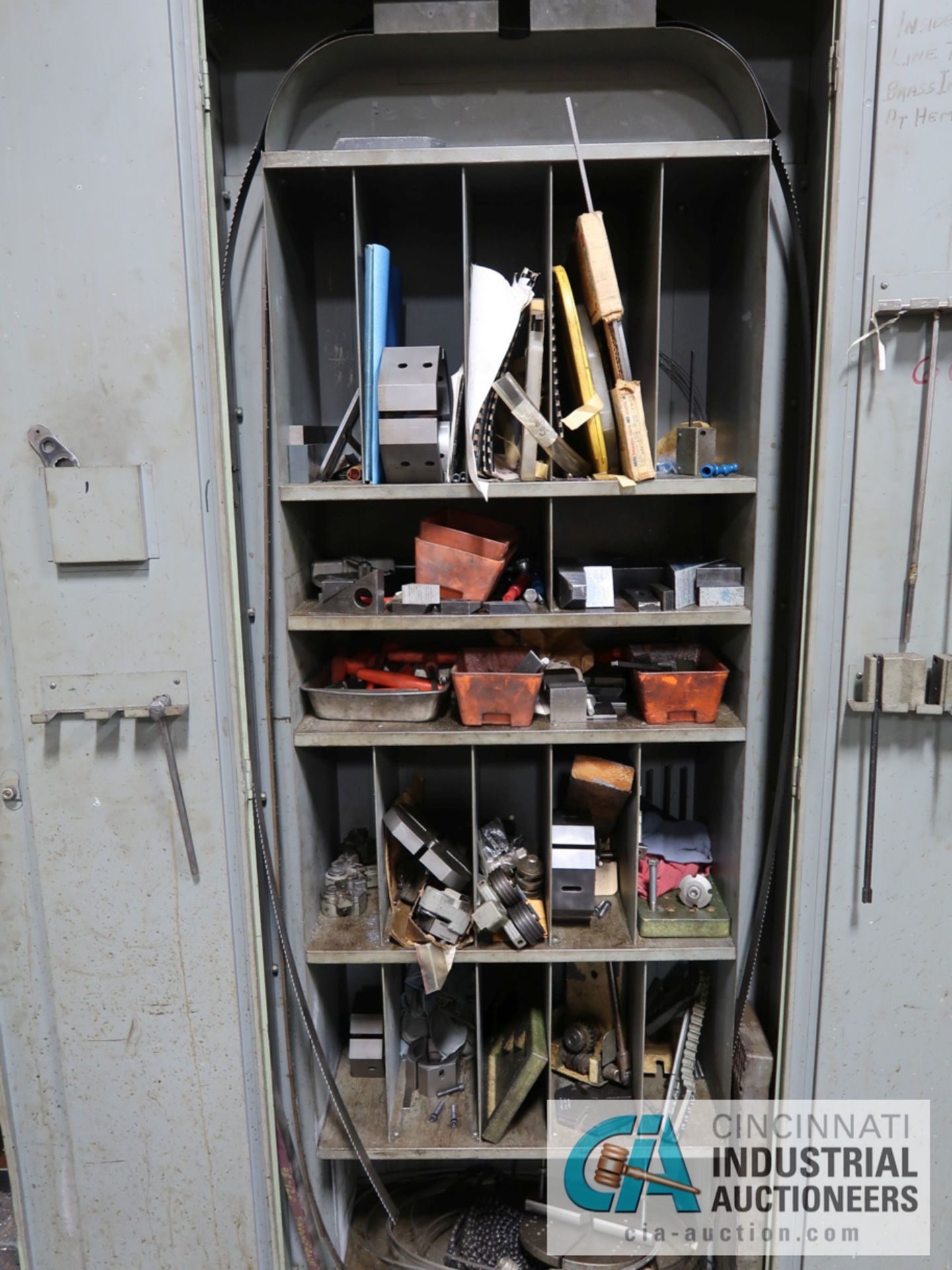 BAND SAW PARTS & SUPPLIES WITH CABINET