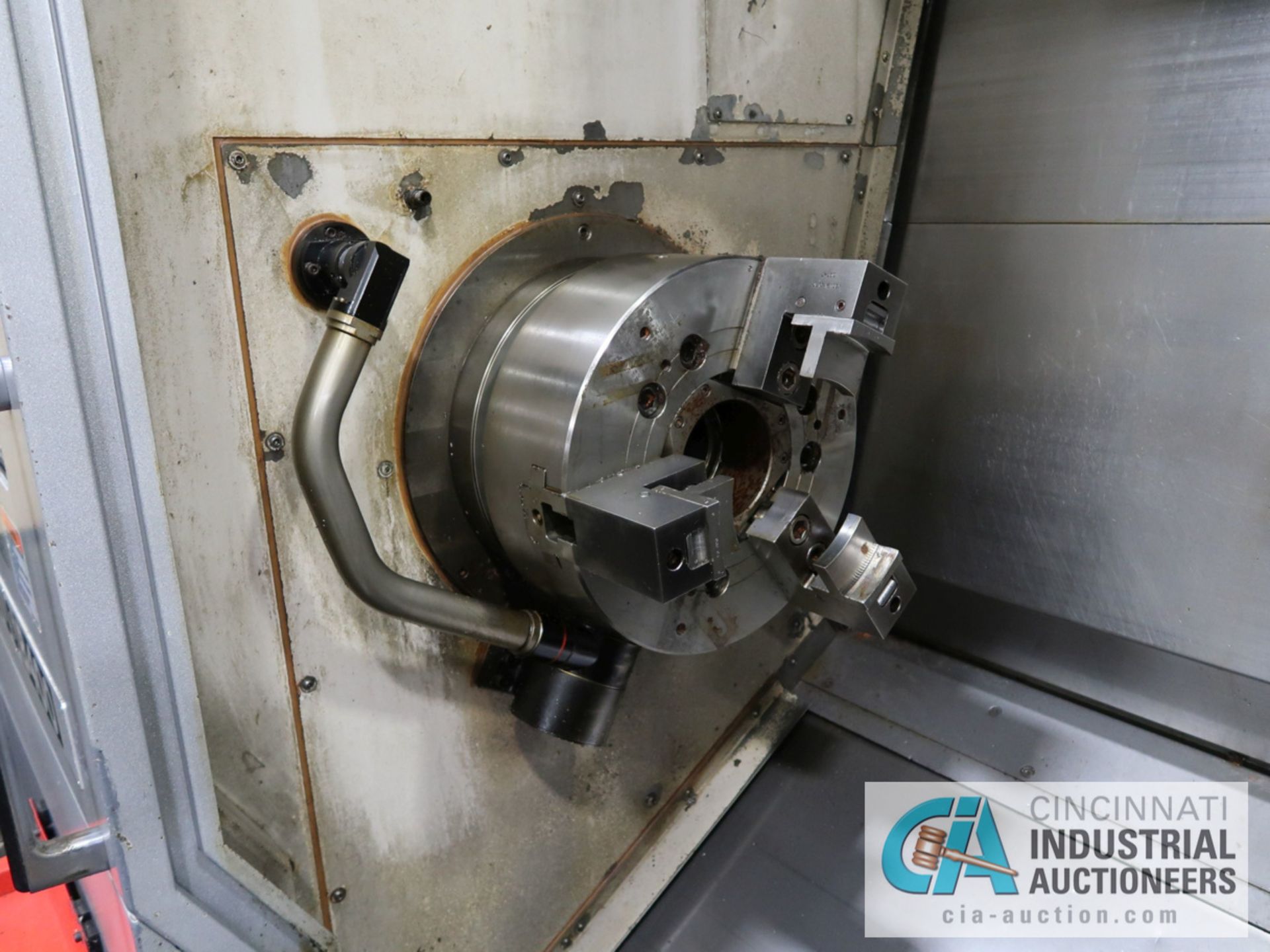 OKUMA MULTUS B400 CNC TURNING AND MILLING CENTER; S/N 157398 (9/2011) W/ OSP-P200LA - Image 6 of 15