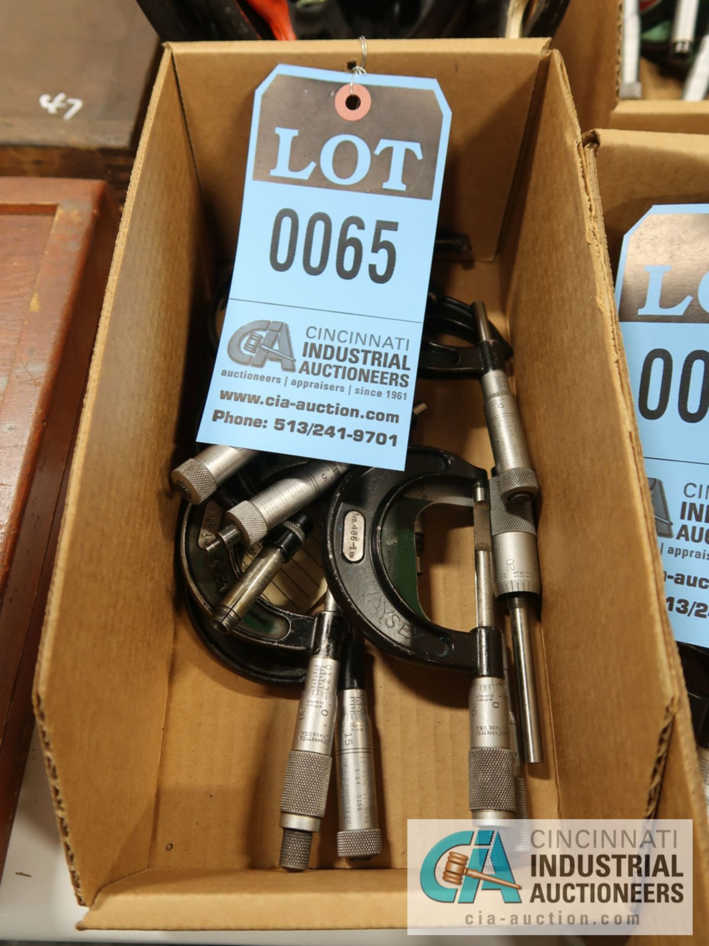 ASSORTED SIZE O.D. MICROMETER