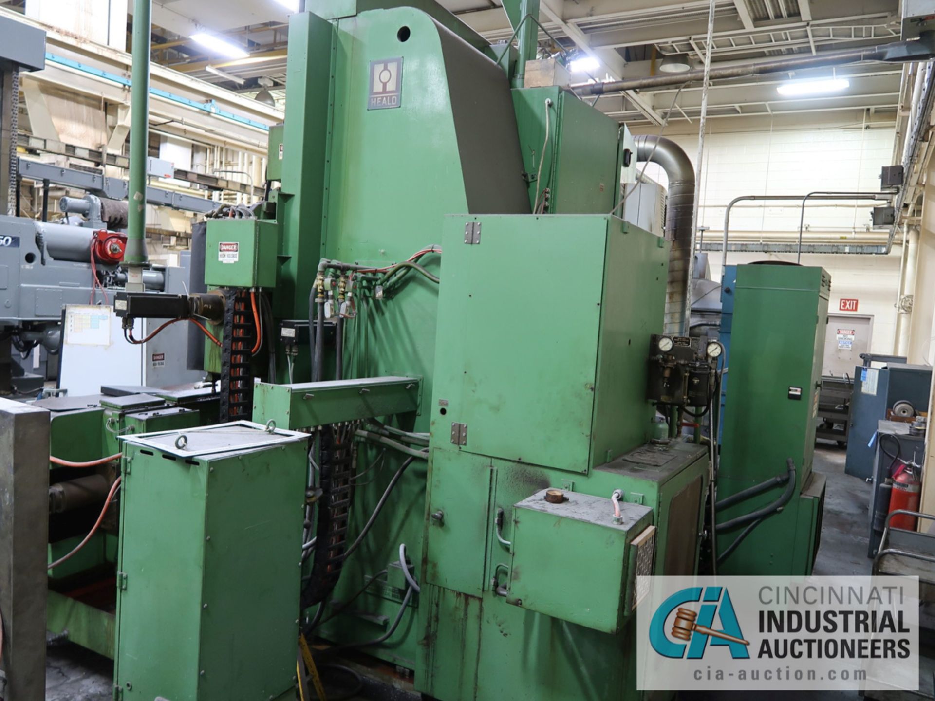 62” HEALD CINCINNATI MILACRON FOUR-AXIS VERTICAL UNIVERSAL CNC GRINDER W/ SIDE GRINDING SPINDLE; - Image 9 of 22