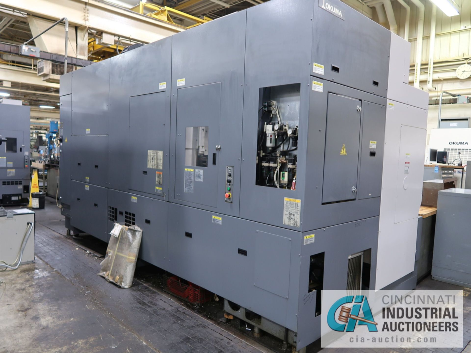 OKUMA MULTUS B400 CNC TURNING AND MILLING CENTER; S/N 125658 (10/2006) W/ OSP-P200L - Image 4 of 14